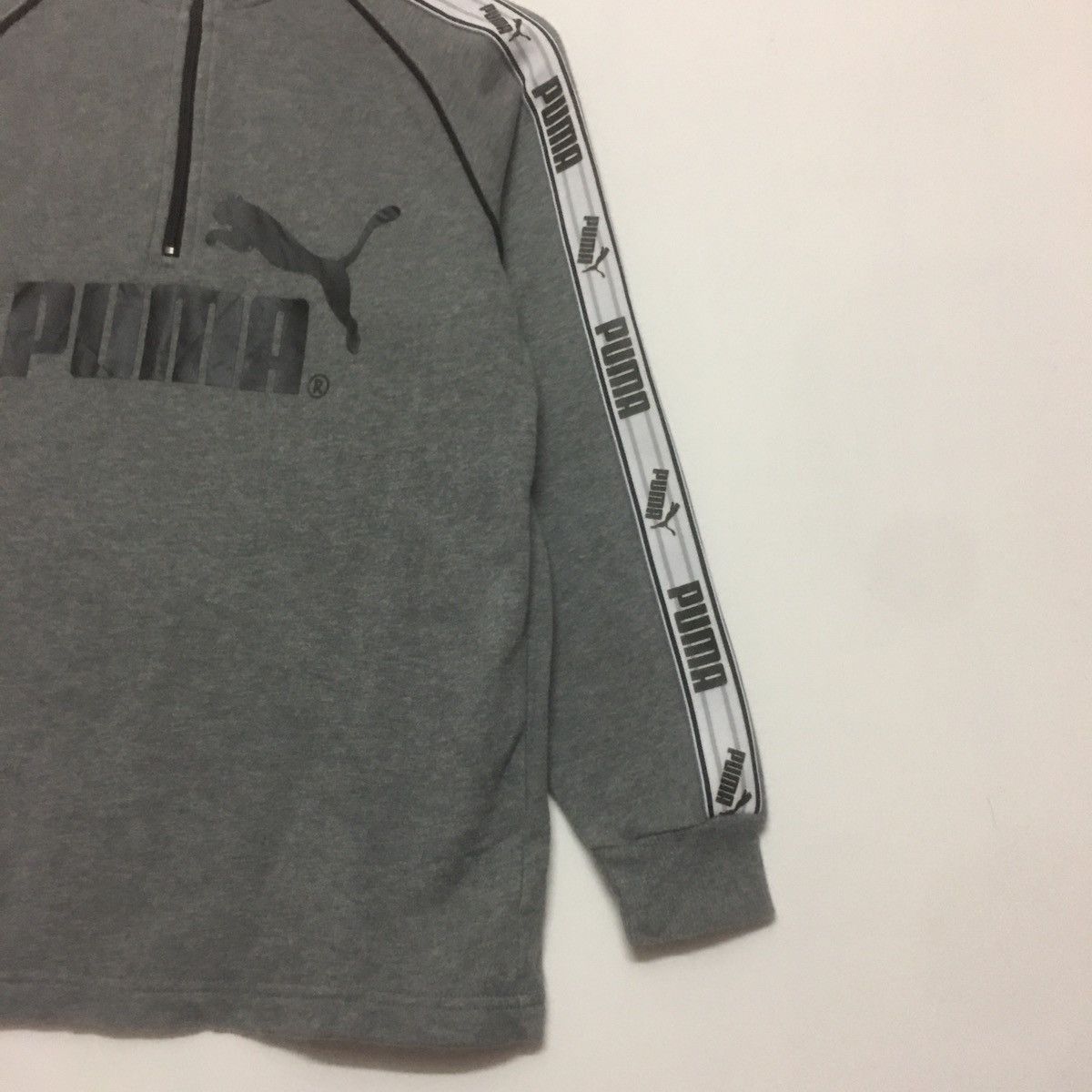 Japanese Brand × Puma Puma Sweatshirt Half Zip Side Tape Size US XS / EU 42 / 0 - 3 Thumbnail