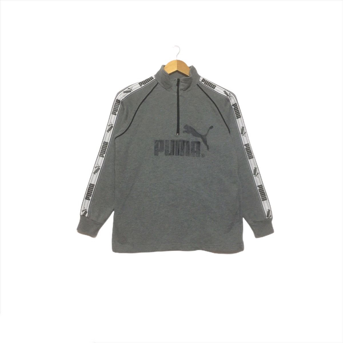 Japanese Brand × Puma Puma Sweatshirt Half Zip Side Tape Size US XS / EU 42 / 0 - 1 Thumbnail