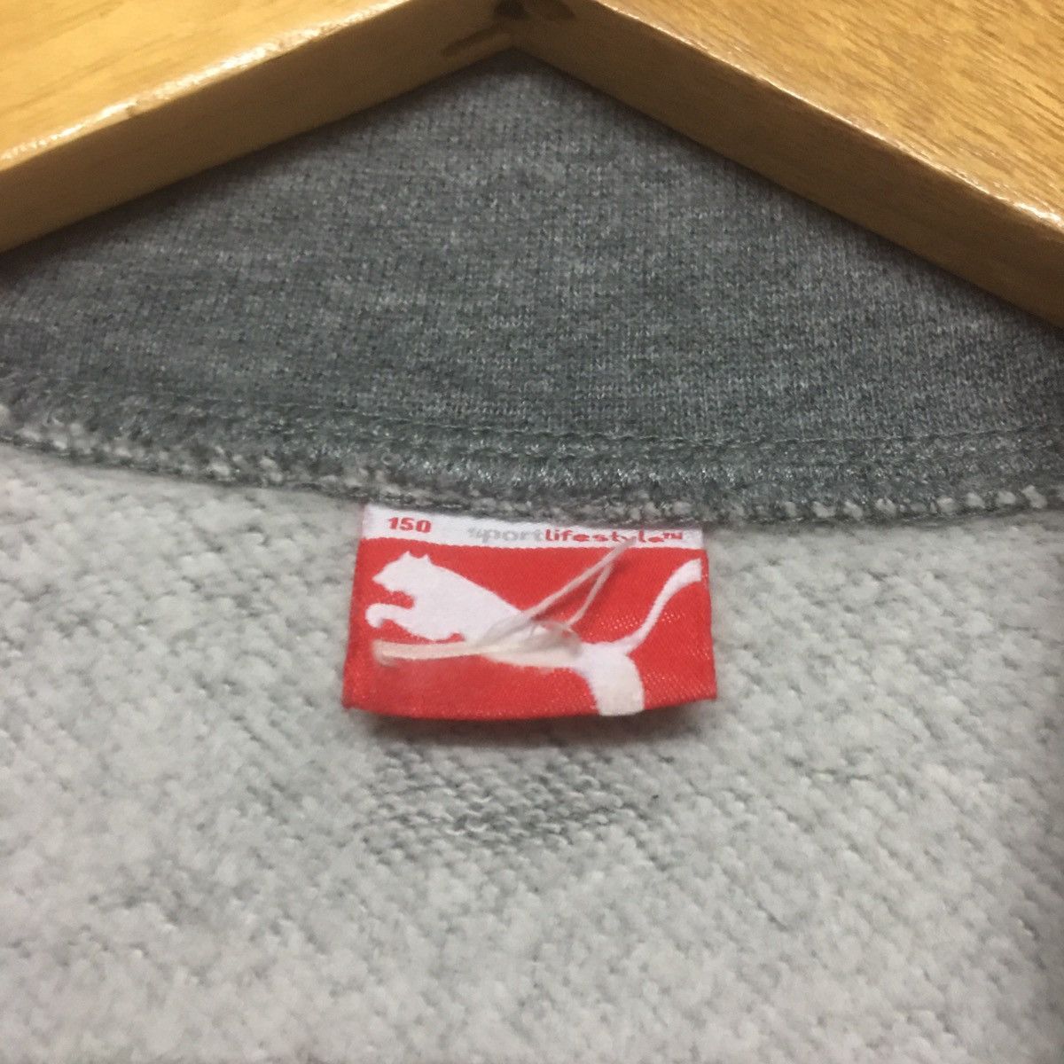 Japanese Brand × Puma Puma Sweatshirt Half Zip Side Tape Size US XS / EU 42 / 0 - 6 Thumbnail