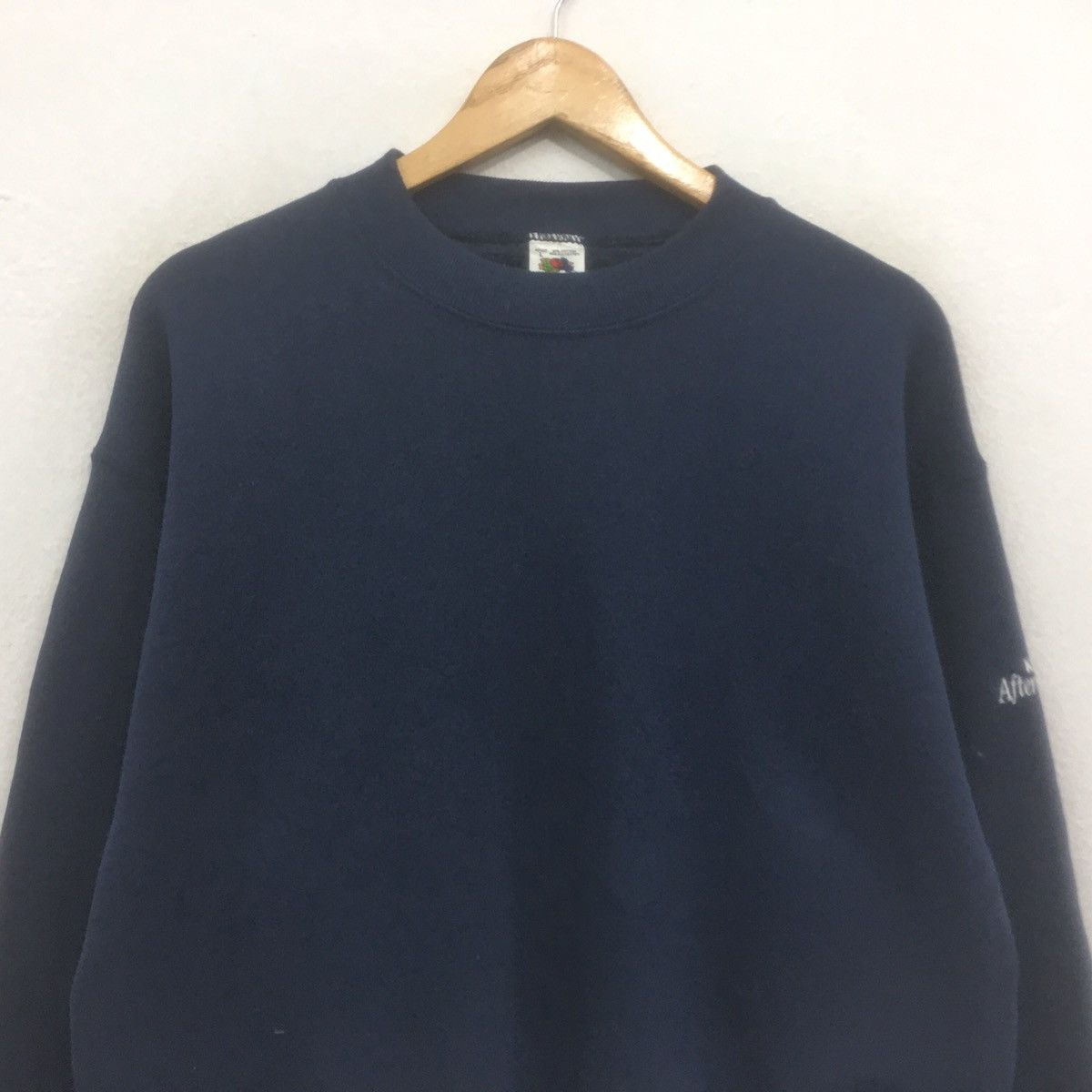 Fruit Of The Loom × Vintage Vintage 90s Plain Sweatshirt Crewneck KIRIN Afternoon Tea Size US M / EU 48-50 / 2 - 1 Thumbnail