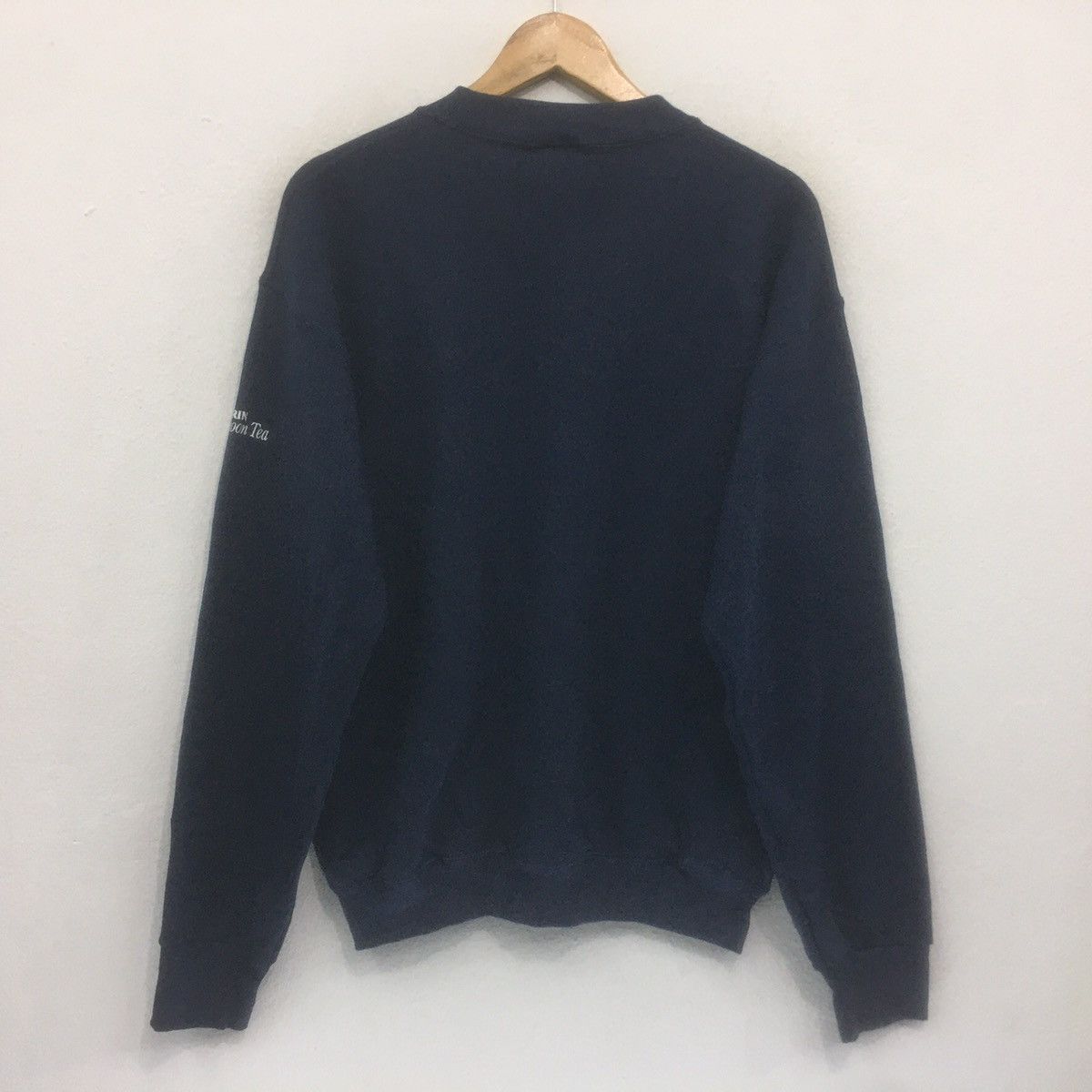 Fruit Of The Loom × Vintage Vintage 90s Plain Sweatshirt Crewneck KIRIN Afternoon Tea Size US M / EU 48-50 / 2 - 5 Thumbnail