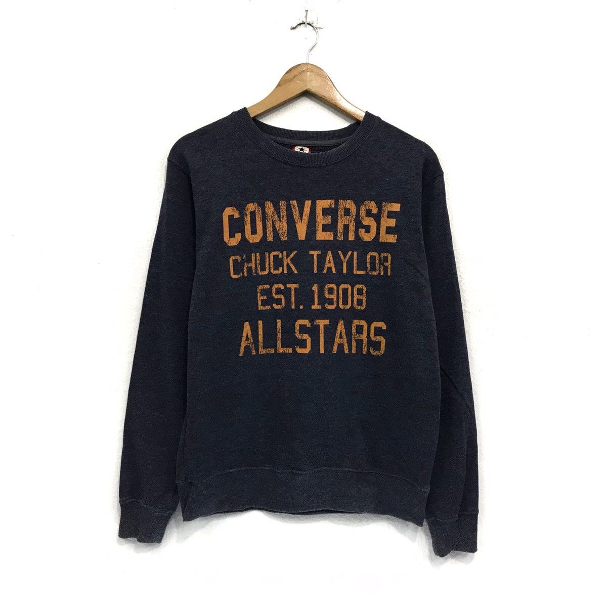 Converse × Vintage Converse Sweatshirt Biglogo CONVERSE Chuck Taylor All Stars Size US M / EU 48-50 / 2 - 1 Thumbnail