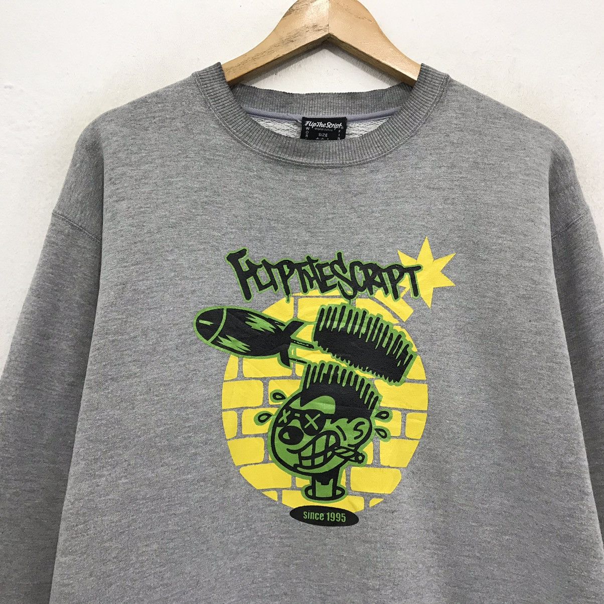 Japanese Brand × Seditionaries × Welcome Skateboards Flip The Script Sweatshirt Spellout Flip The Script Size US M / EU 48-50 / 2 - 3 Thumbnail
