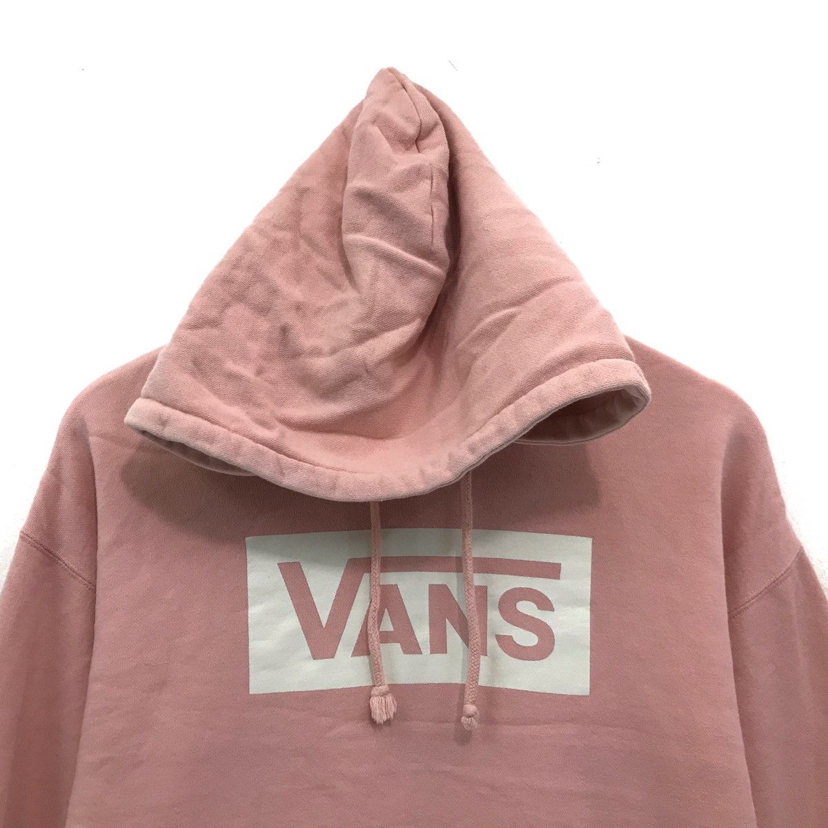 Vans Vintage Vans Hoodie Sweatshirt Spellout Vans Box Logo Size US S / EU 44-46 / 1 - 2 Thumbnail