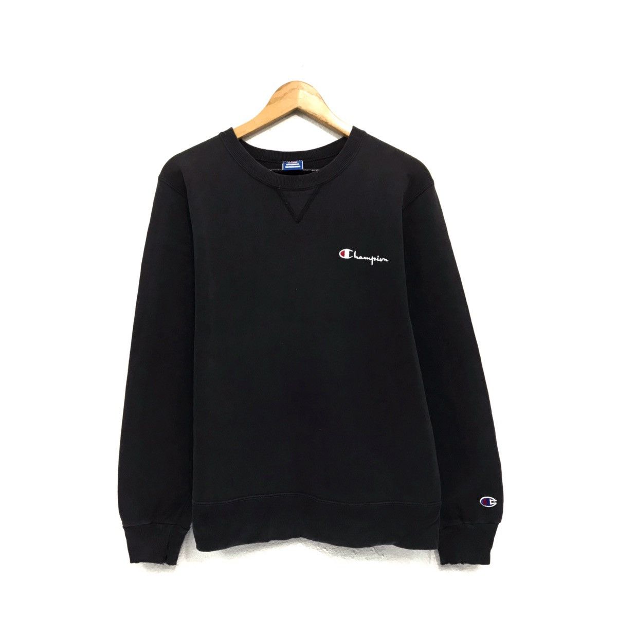 Champion × Vintage Vintage Champion Sweatshirt Embroidered Champion Logo Size US M / EU 48-50 / 2 - 1 Thumbnail
