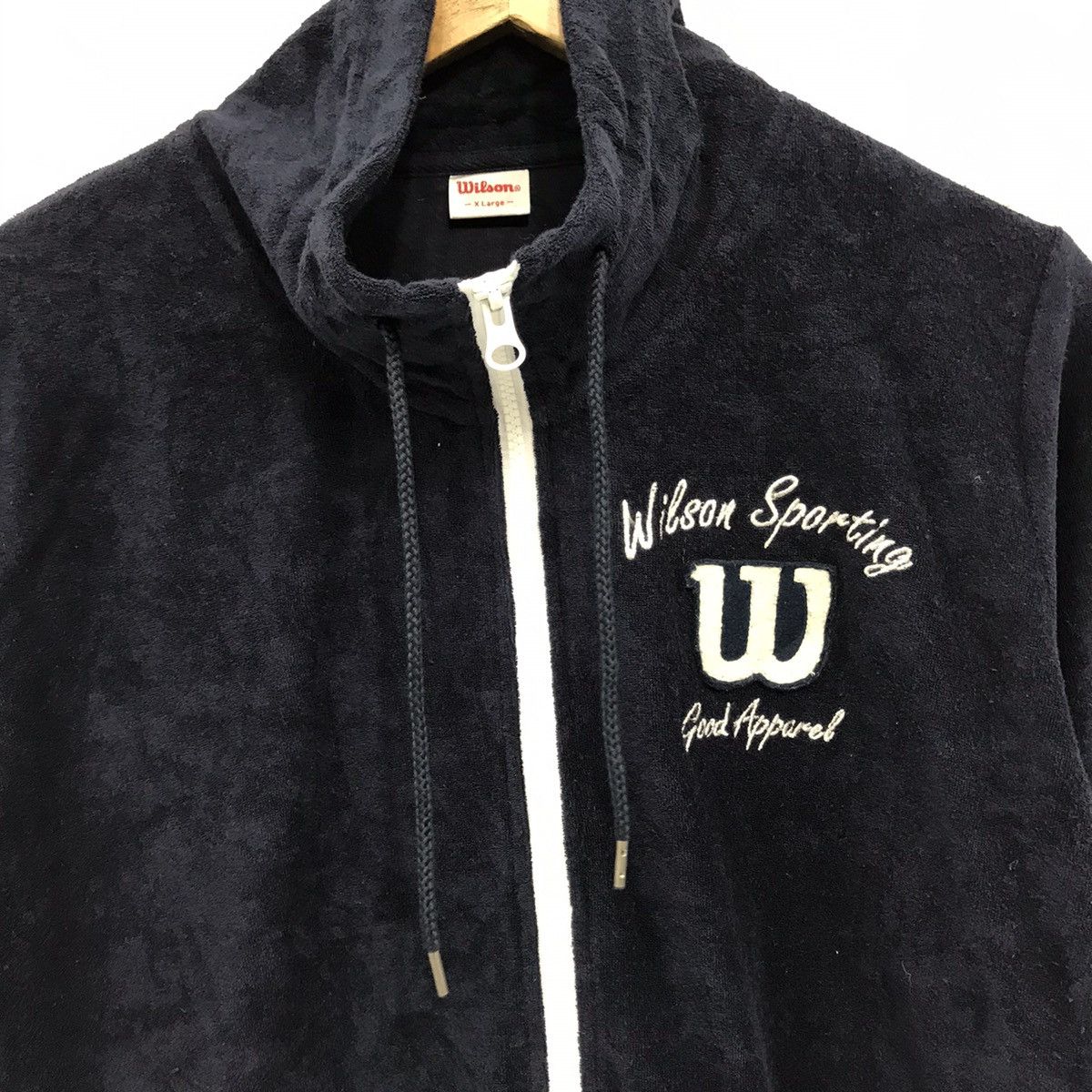 All Sport × Vintage × Wilson Vintage Wilson Sweatshirt Zipper Embroidery Wilson Sporting Size US M / EU 48-50 / 2 - 5 Thumbnail