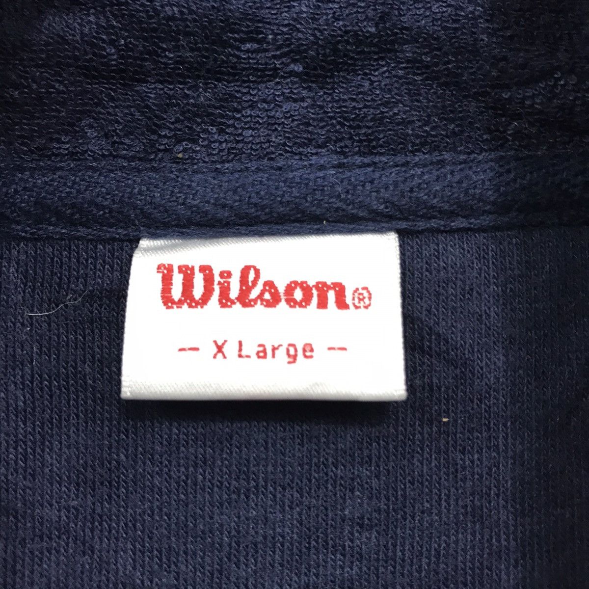 All Sport × Vintage × Wilson Vintage Wilson Sweatshirt Zipper Embroidery Wilson Sporting Size US M / EU 48-50 / 2 - 7 Thumbnail