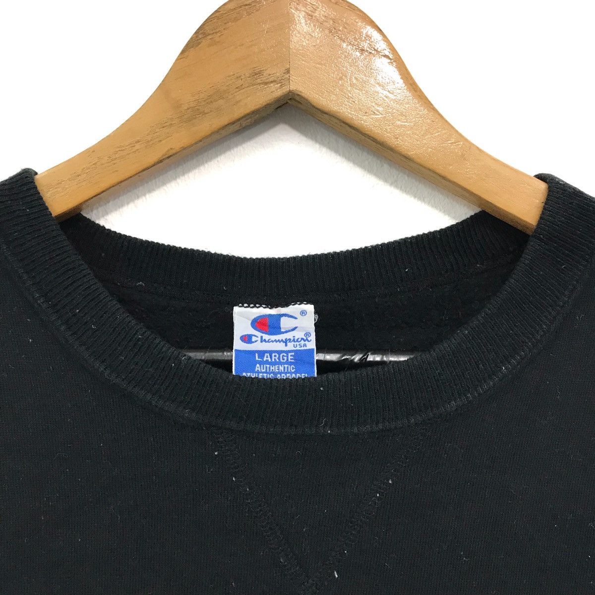 Champion × Vintage Vintage Champion Sweatshirt Crewneck Biglogo Spellout Size US M / EU 48-50 / 2 - 5 Thumbnail