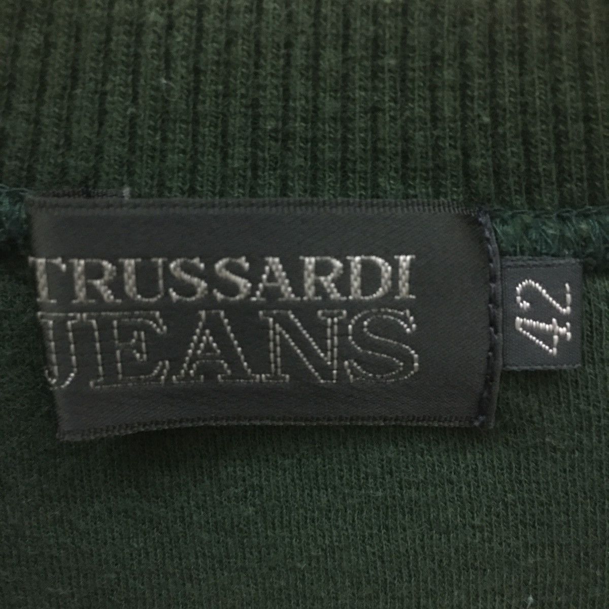 Trussardi × Vintage Vintage 90s Trussardi Embroidery Biglogo Sweatshirt Size US S / EU 44-46 / 1 - 7 Thumbnail