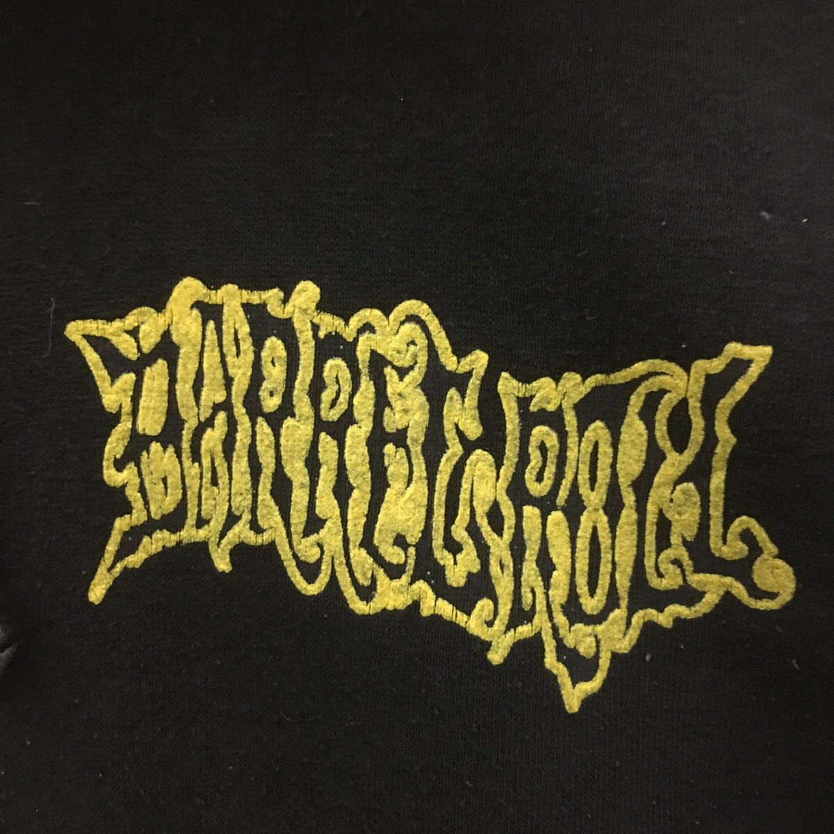 Band Tees × Seditionaries Vintage 90s Hoodie Sweatshirt Biglogo Spell Rock Metal Band Size US L / EU 52-54 / 3 - 6 Thumbnail