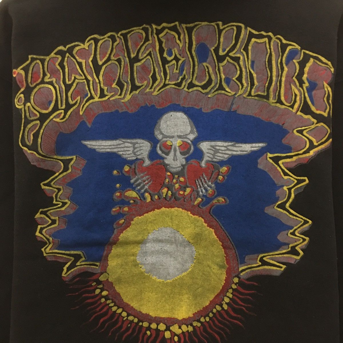 Band Tees × Seditionaries Vintage 90s Hoodie Sweatshirt Biglogo Spell Rock Metal Band Size US L / EU 52-54 / 3 - 3 Thumbnail