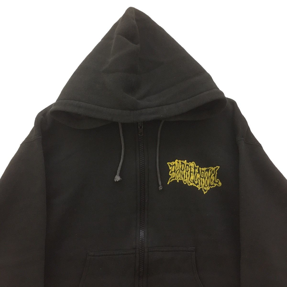 Band Tees × Seditionaries Vintage 90s Hoodie Sweatshirt Biglogo Spell Rock Metal Band Size US L / EU 52-54 / 3 - 5 Thumbnail