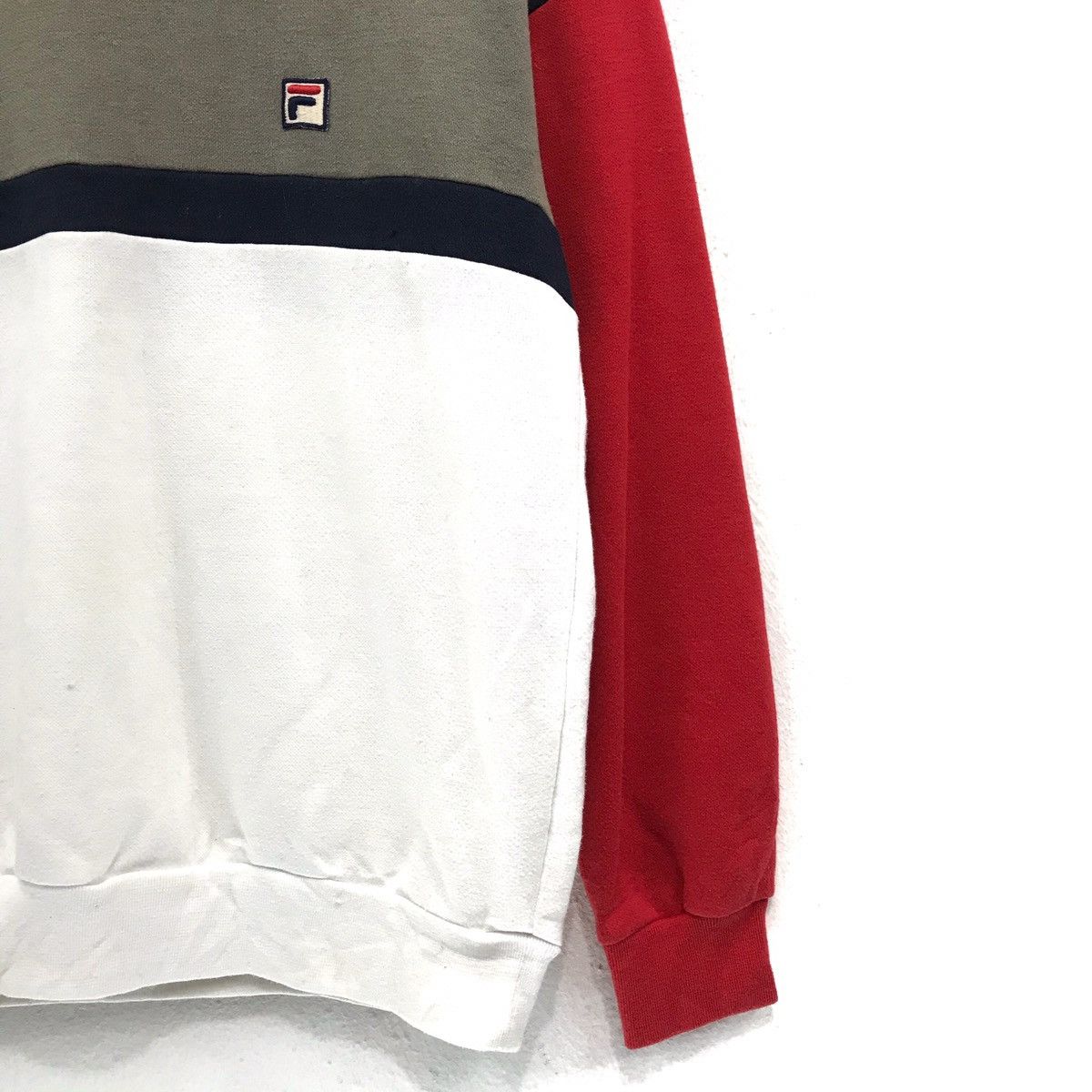 Fila × Japanese Brand × Vintage Vintage Fila Sweatshirt CrewNeck Size US M / EU 48-50 / 2 - 3 Thumbnail