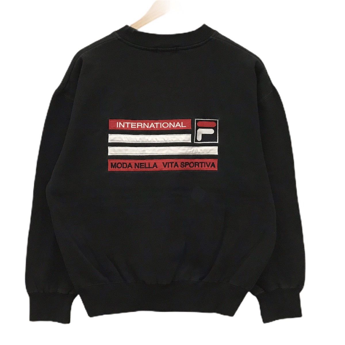 Fila × Vintage FILA International Moda Nella Vita Sportiva sweatshirt Size US L / EU 52-54 / 3 - 1 Thumbnail
