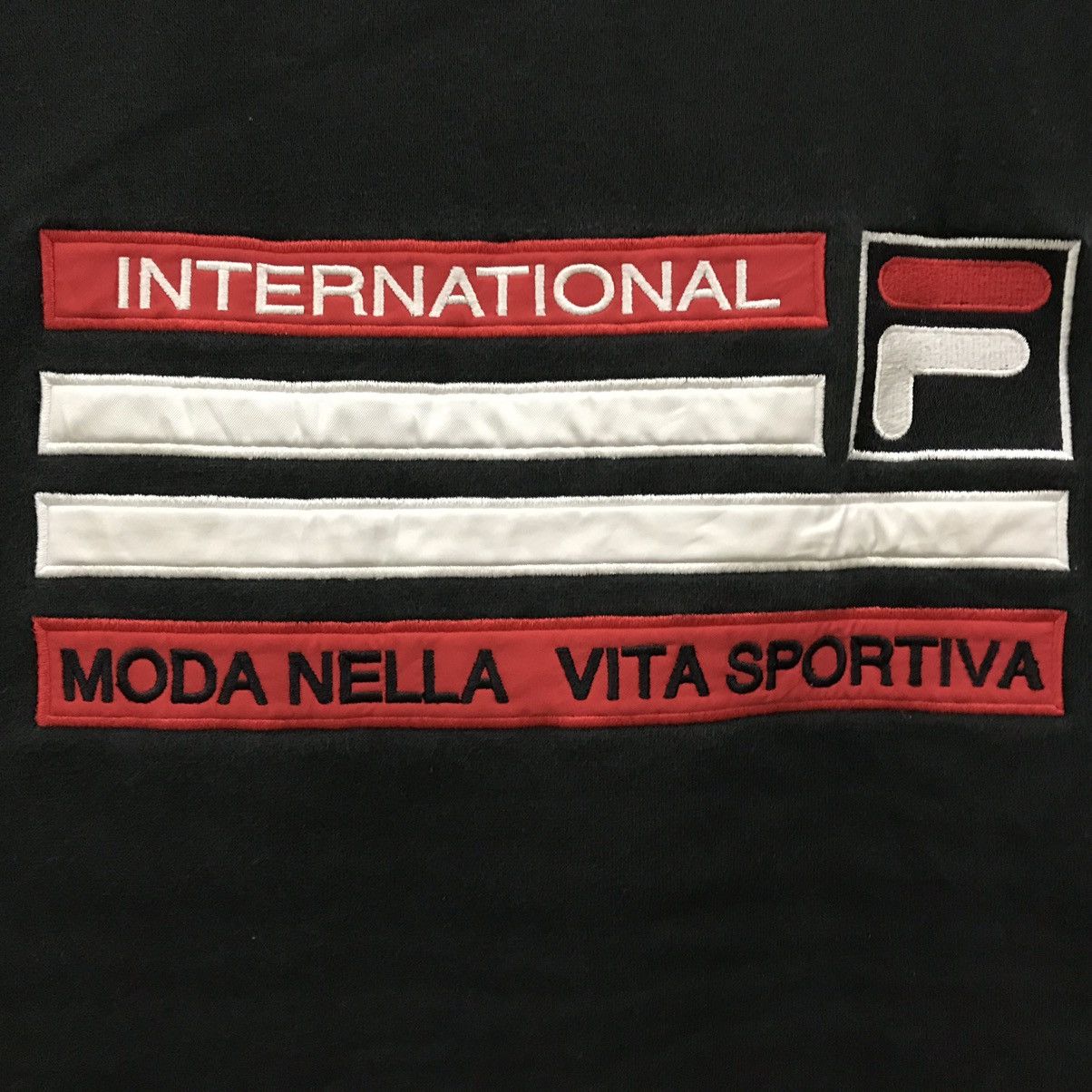 Fila × Vintage FILA International Moda Nella Vita Sportiva sweatshirt Size US L / EU 52-54 / 3 - 3 Thumbnail