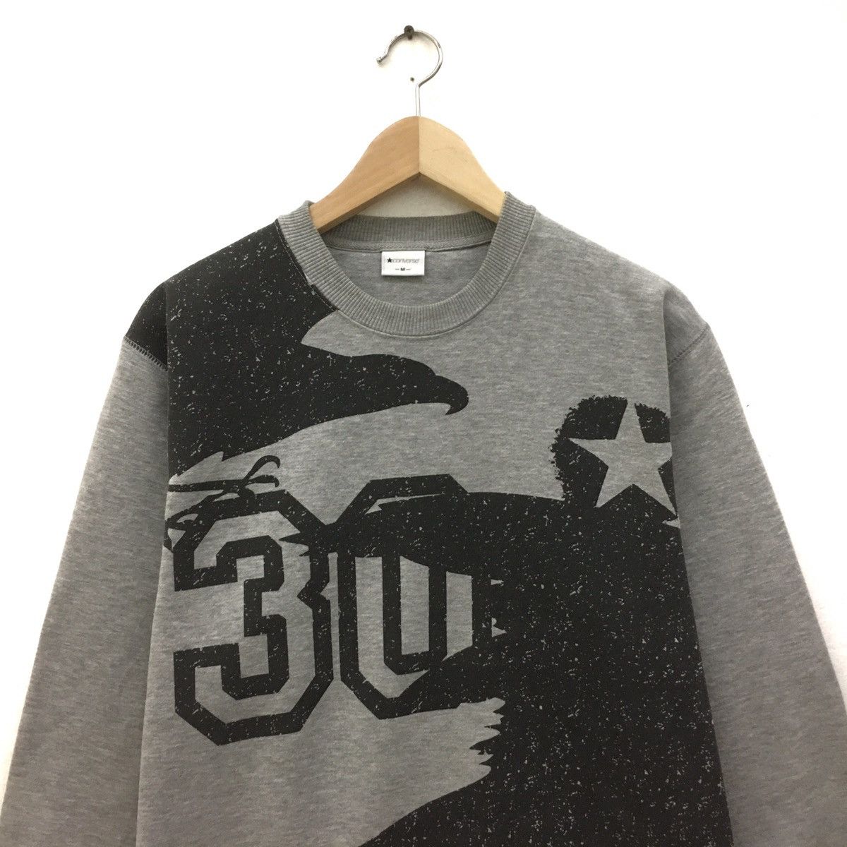 All Sport × Converse × Vintage Vintage Converse All Star Sweatshirt Biglogo Converse Size US M / EU 48-50 / 2 - 4 Thumbnail