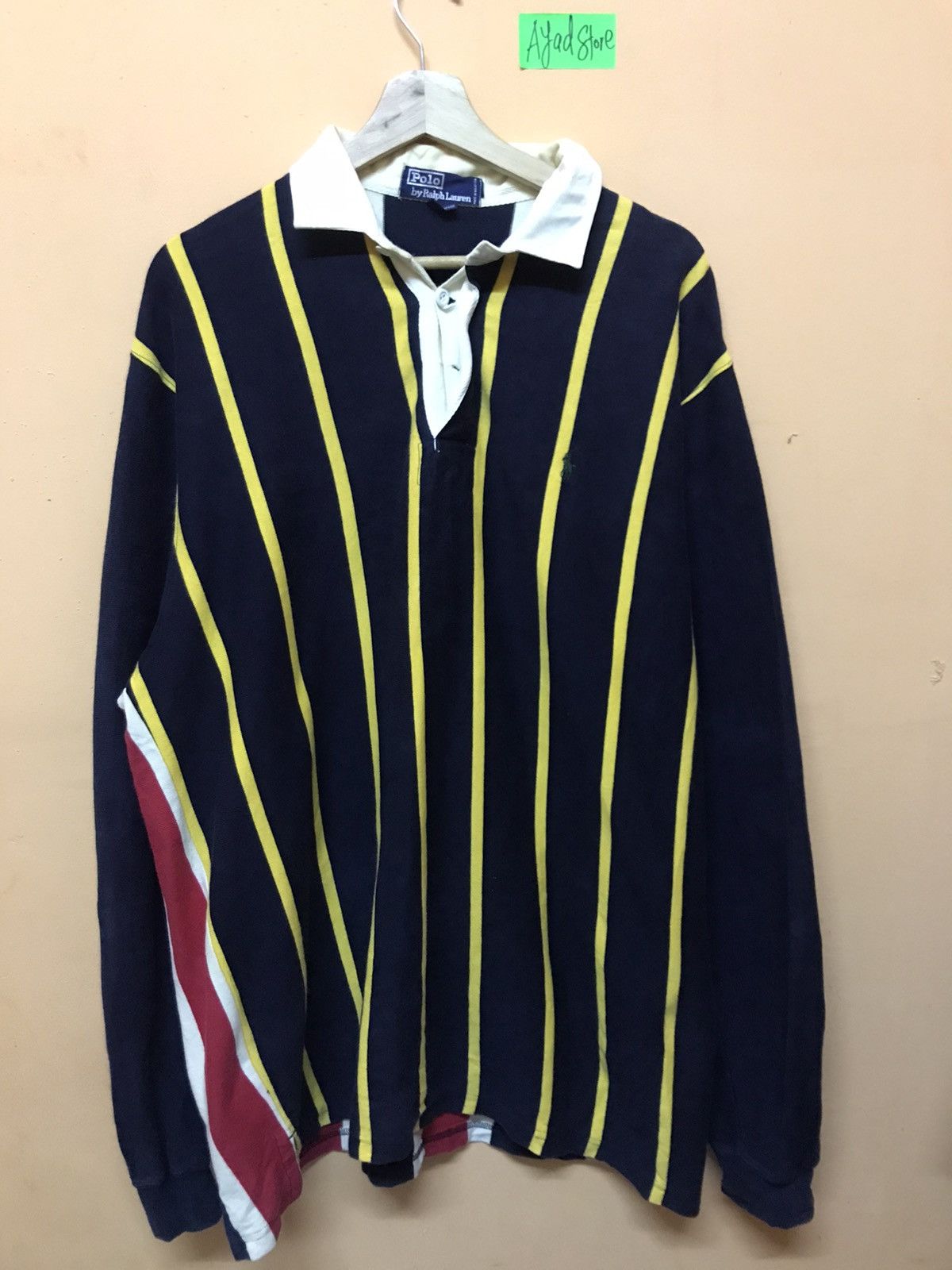Polo Ralph Lauren × RRL Ralph Lauren ‼️VINTAGE POLO RALPH LAUREN MULTICOLOUR ‼️ Size US XL / EU 56 / 4 - 1 Thumbnail