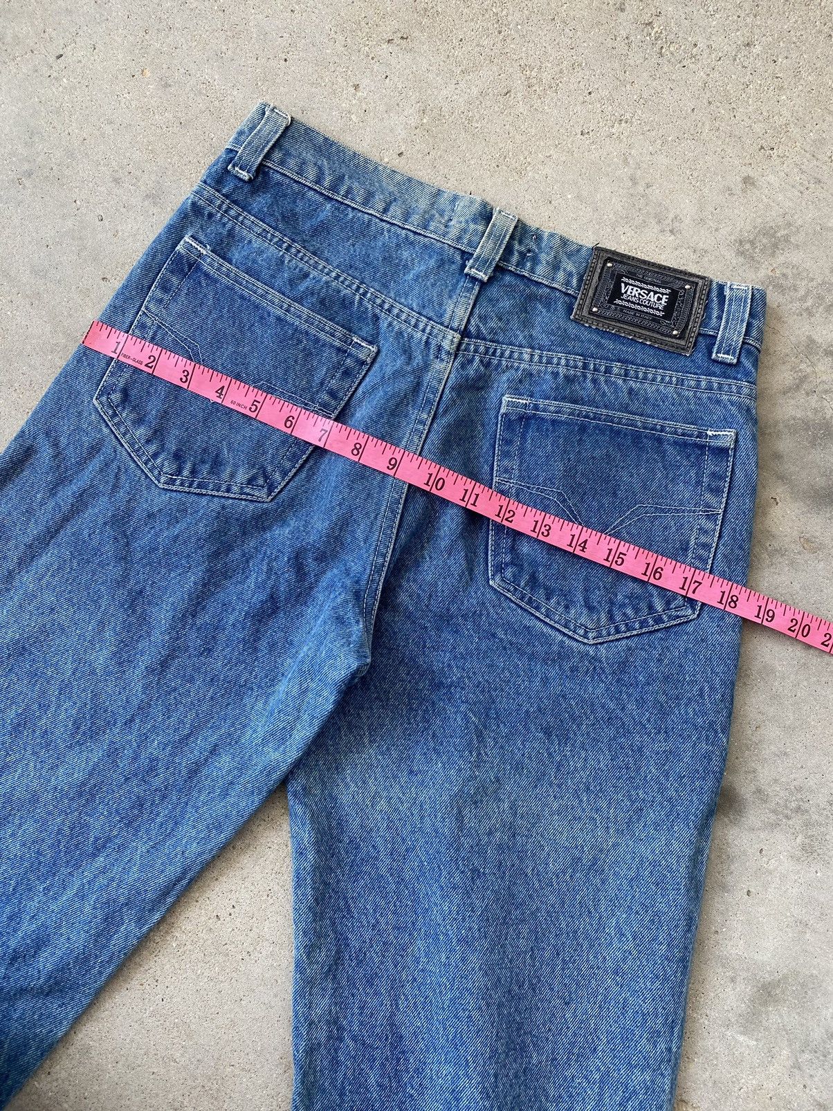 Versace 🔥 Steals 🔥 Vintage Versace Denim Jeans Size US 30 / EU 46 - 13 Thumbnail