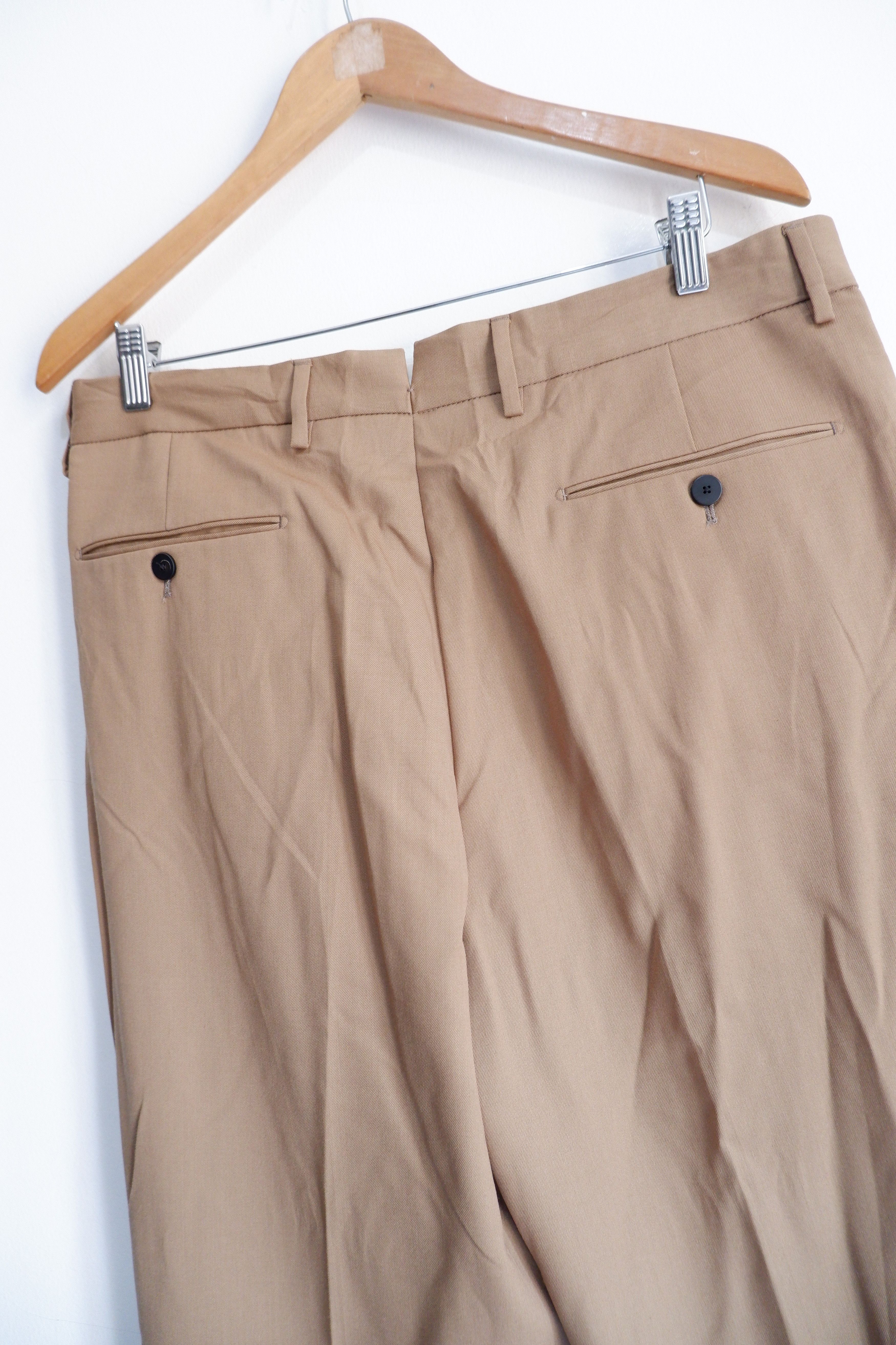 Other Cellar Door Da Vetta Pleated Baggy Trousers Size US 34 / EU 50 - 3 Thumbnail