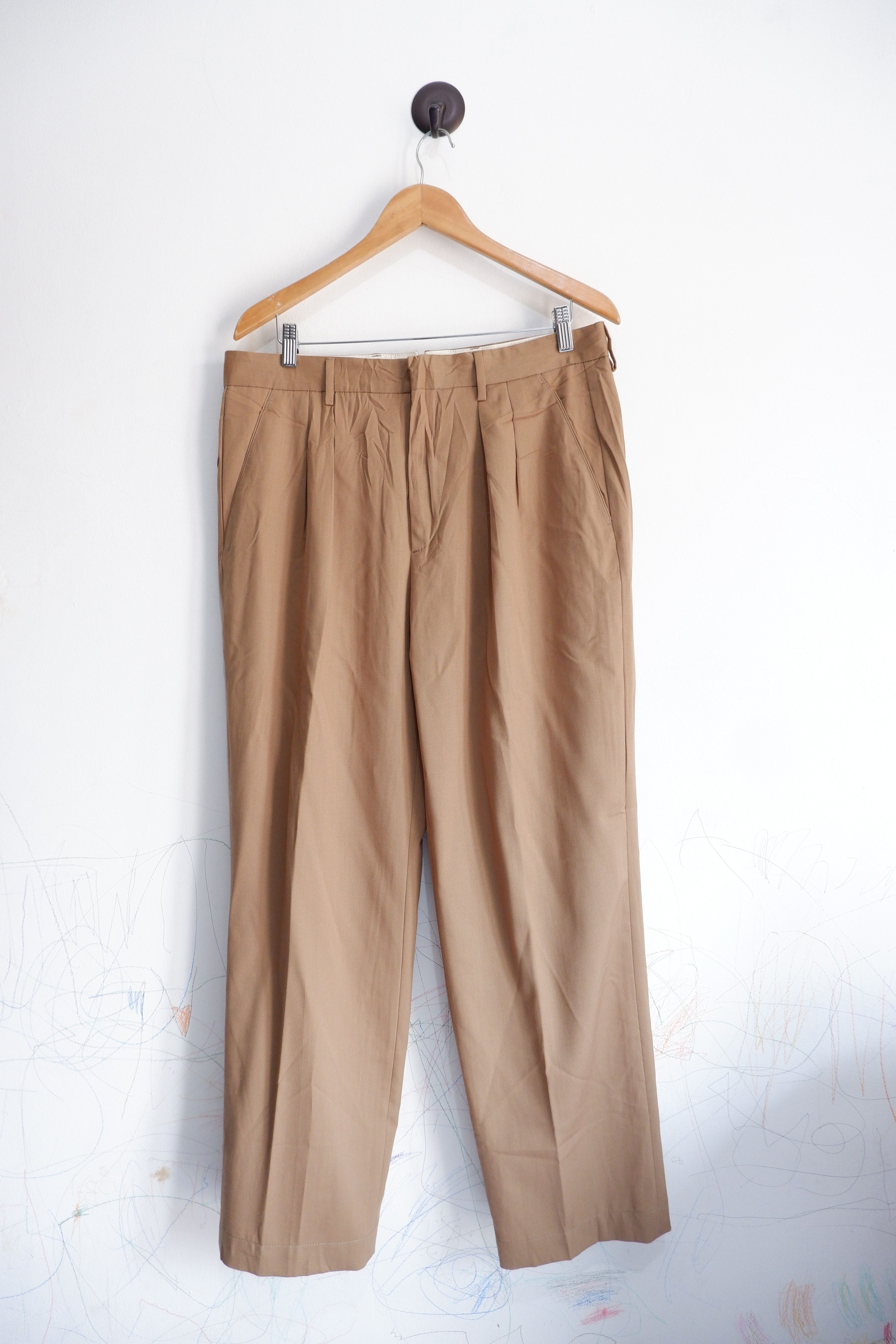 Other Cellar Door Da Vetta Pleated Baggy Trousers Size US 34 / EU 50 - 1 Thumbnail