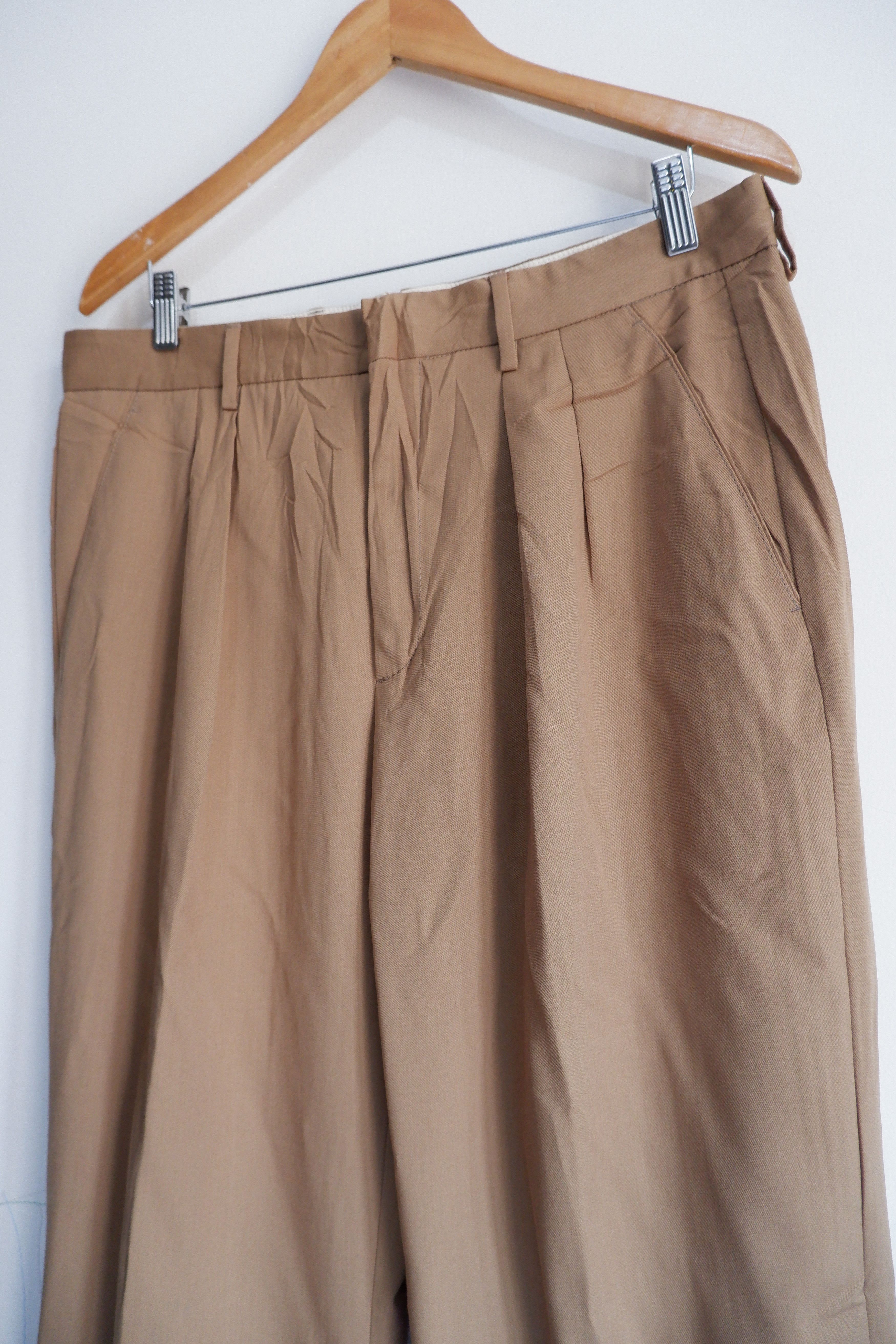 Other Cellar Door Da Vetta Pleated Baggy Trousers Size US 34 / EU 50 - 4 Thumbnail