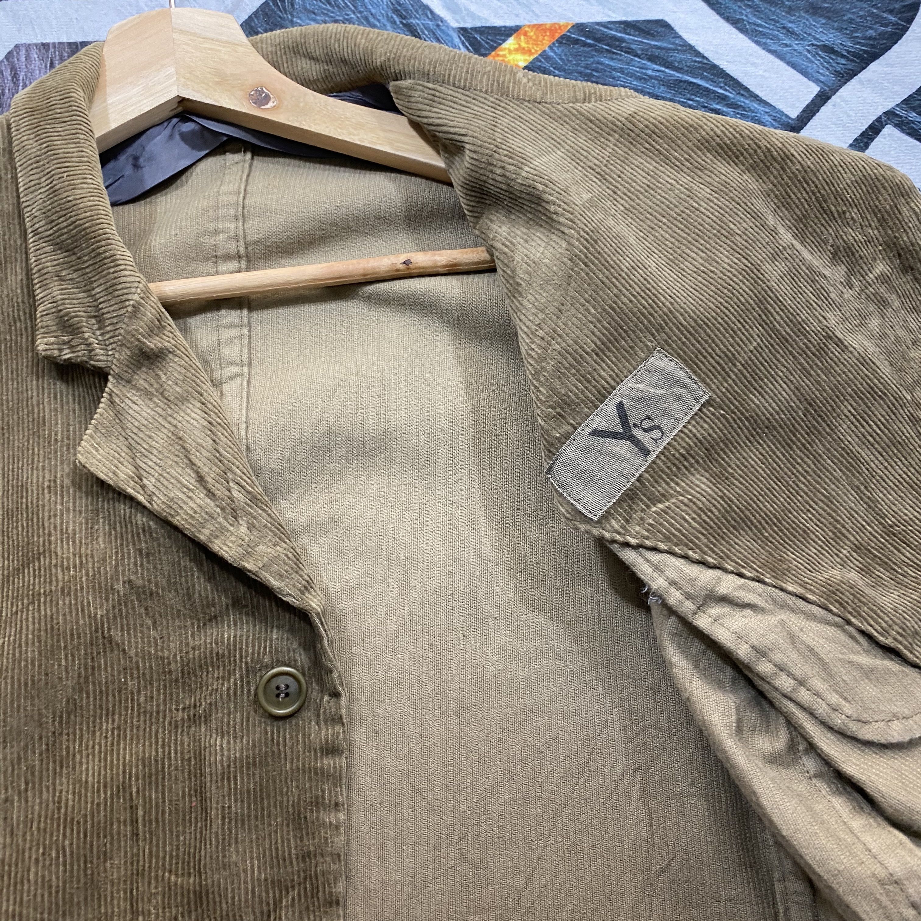 Yohji Yamamoto GRAIL🔥Ys For Men by Yohji Yamamoto Corduroy Blazer Size US S / EU 44-46 / 1 - 11 Thumbnail