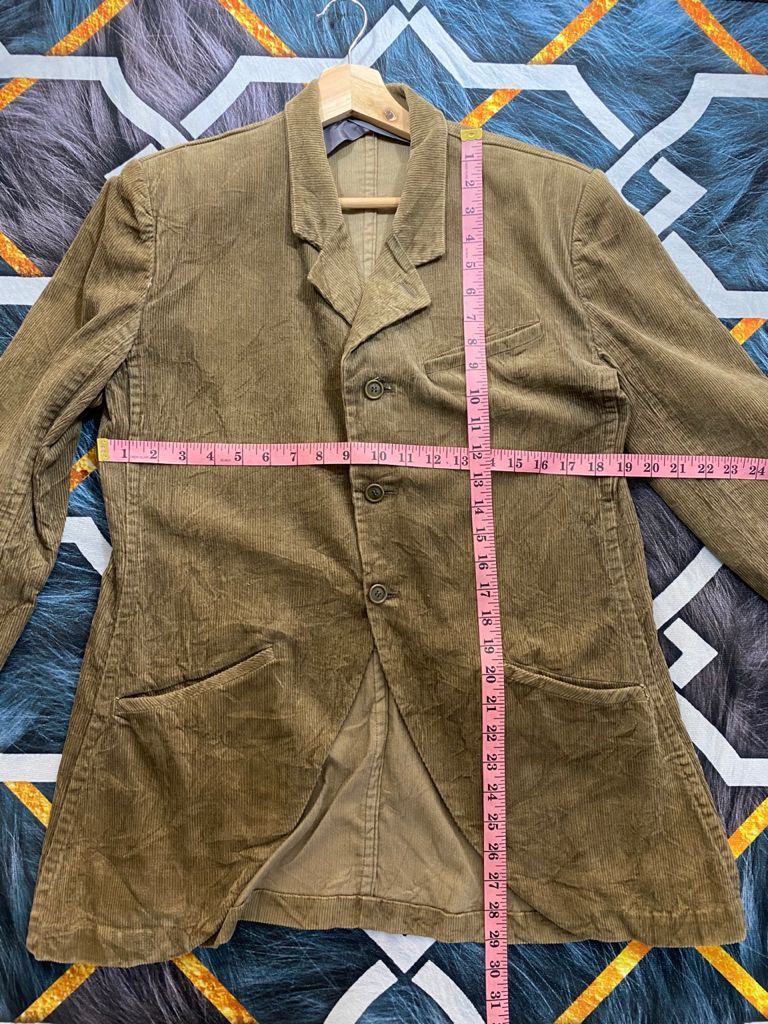 Yohji Yamamoto GRAIL🔥Ys For Men by Yohji Yamamoto Corduroy Blazer Size US S / EU 44-46 / 1 - 15 Thumbnail