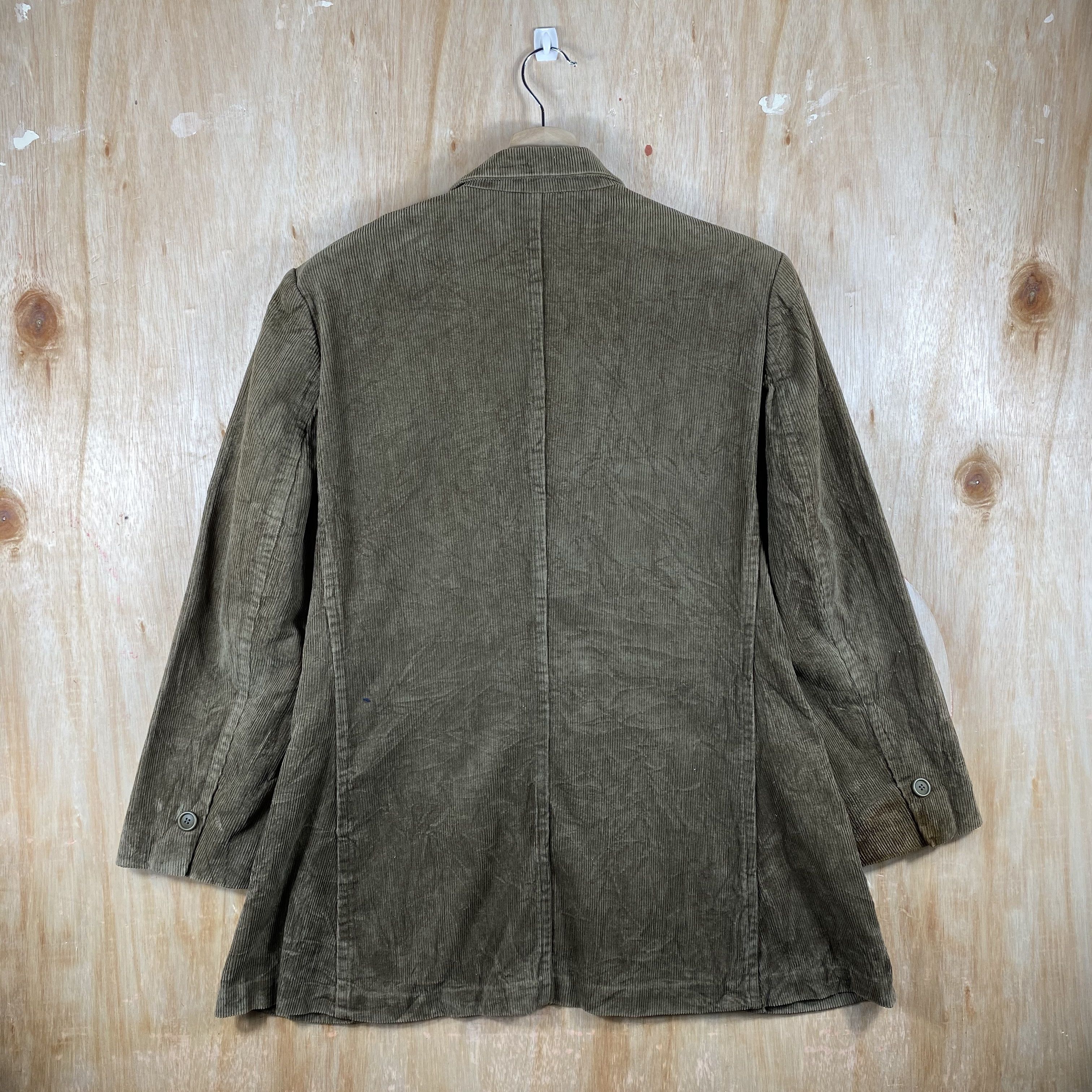 Yohji Yamamoto GRAIL🔥Ys For Men by Yohji Yamamoto Corduroy Blazer Size US S / EU 44-46 / 1 - 3 Thumbnail