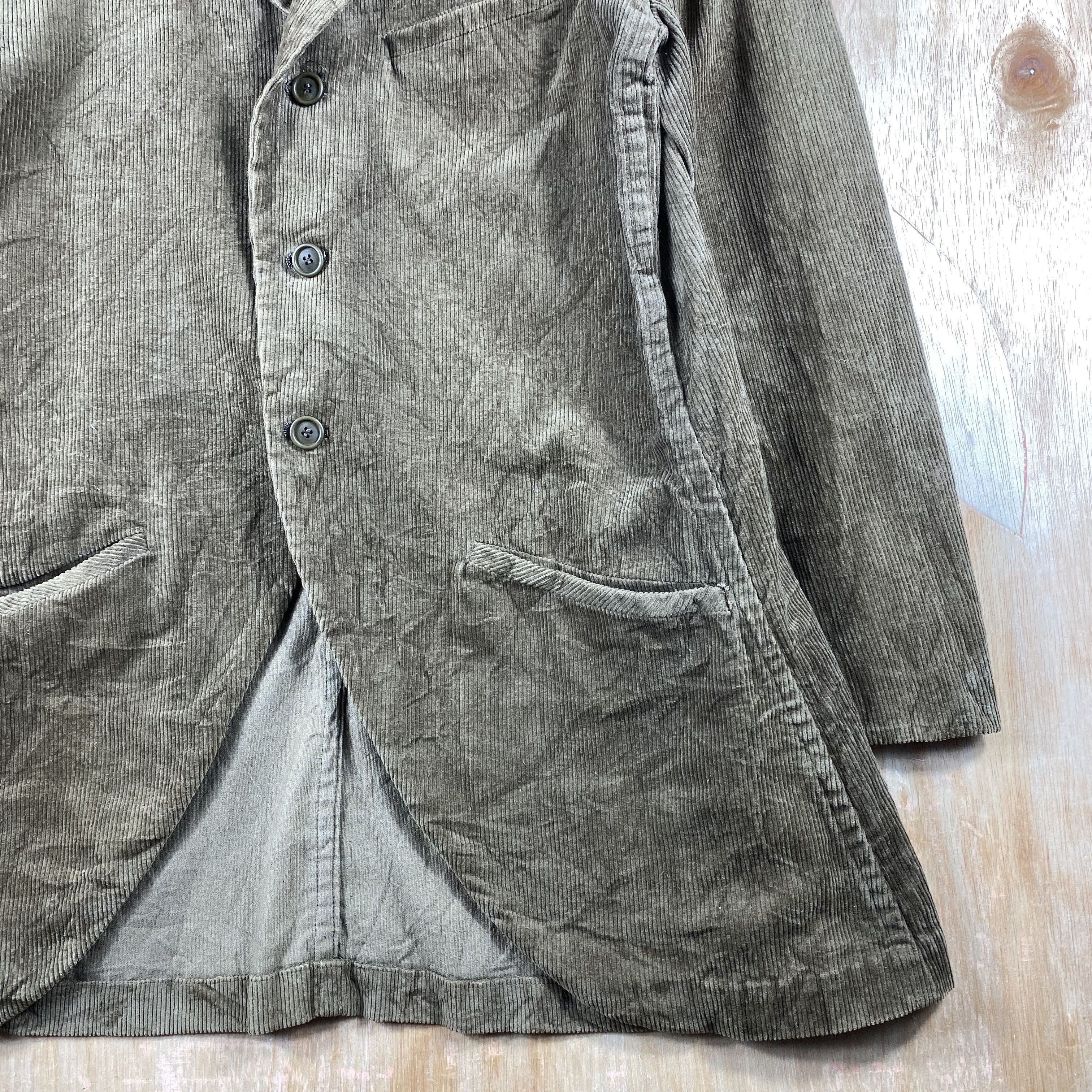 Yohji Yamamoto GRAIL🔥Ys For Men by Yohji Yamamoto Corduroy Blazer Size US S / EU 44-46 / 1 - 9 Thumbnail