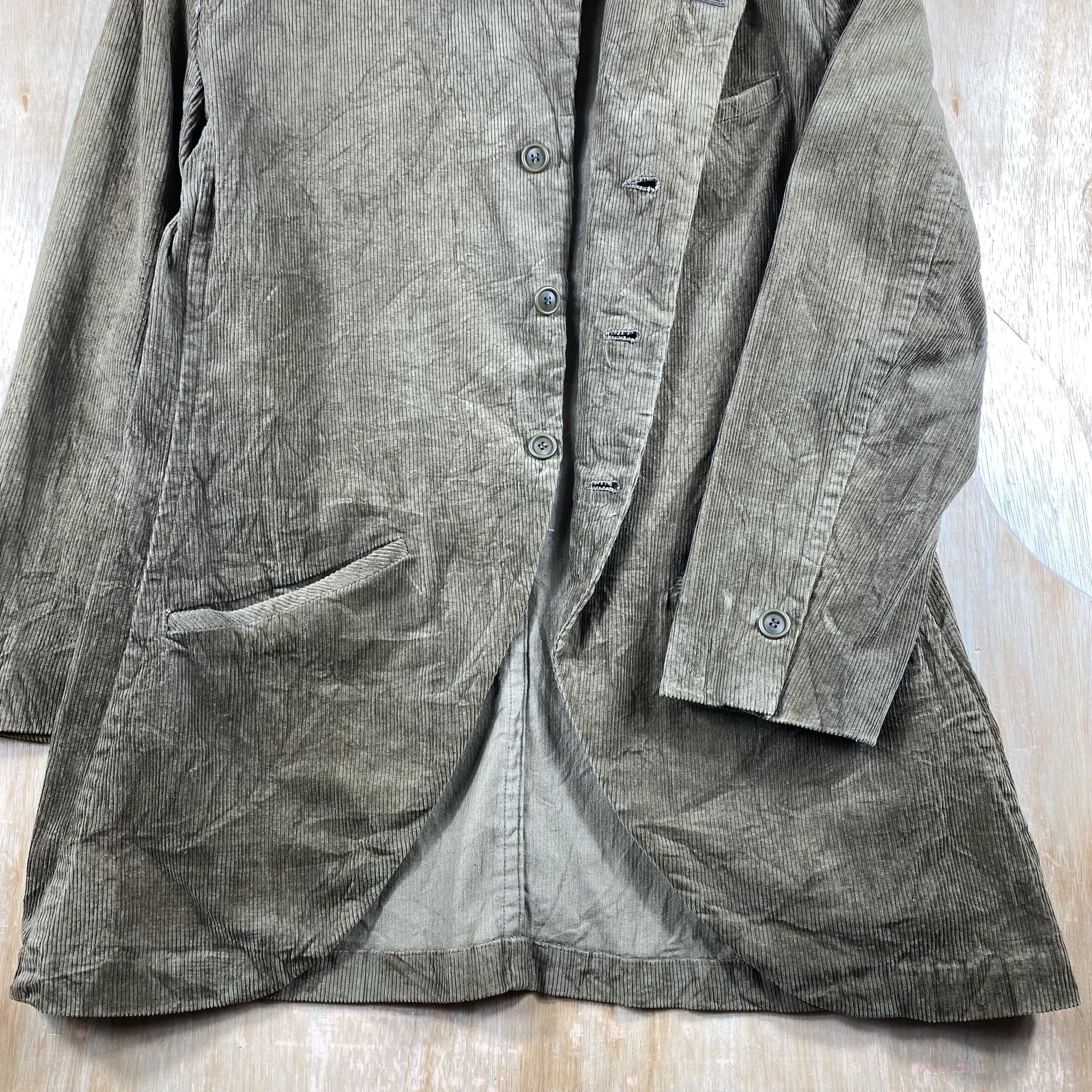 Yohji Yamamoto GRAIL🔥Ys For Men by Yohji Yamamoto Corduroy Blazer Size US S / EU 44-46 / 1 - 6 Thumbnail