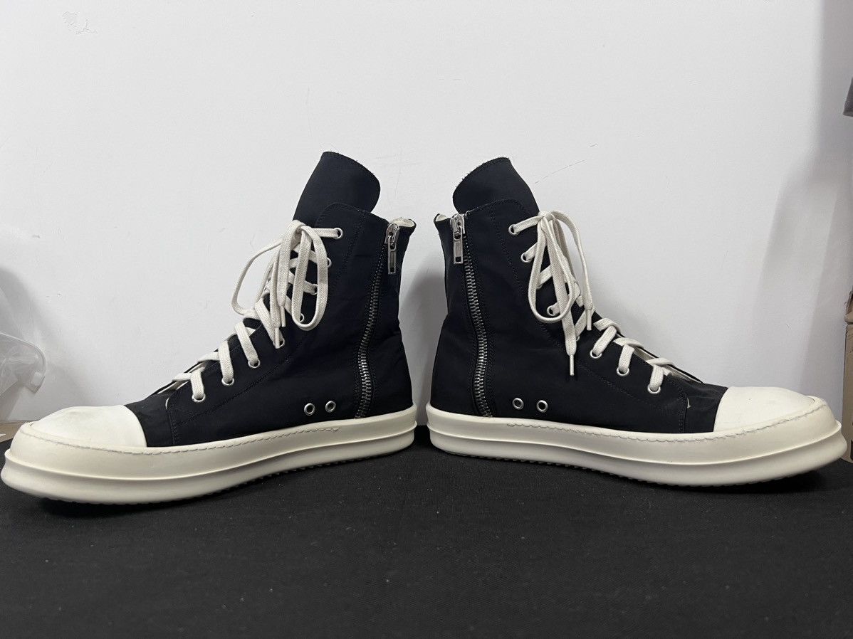 Rick Owens Drkshdw Rick owens drkshdw ramones high top sneakers sz 45 Size US 12 / EU 45 - 8 Thumbnail