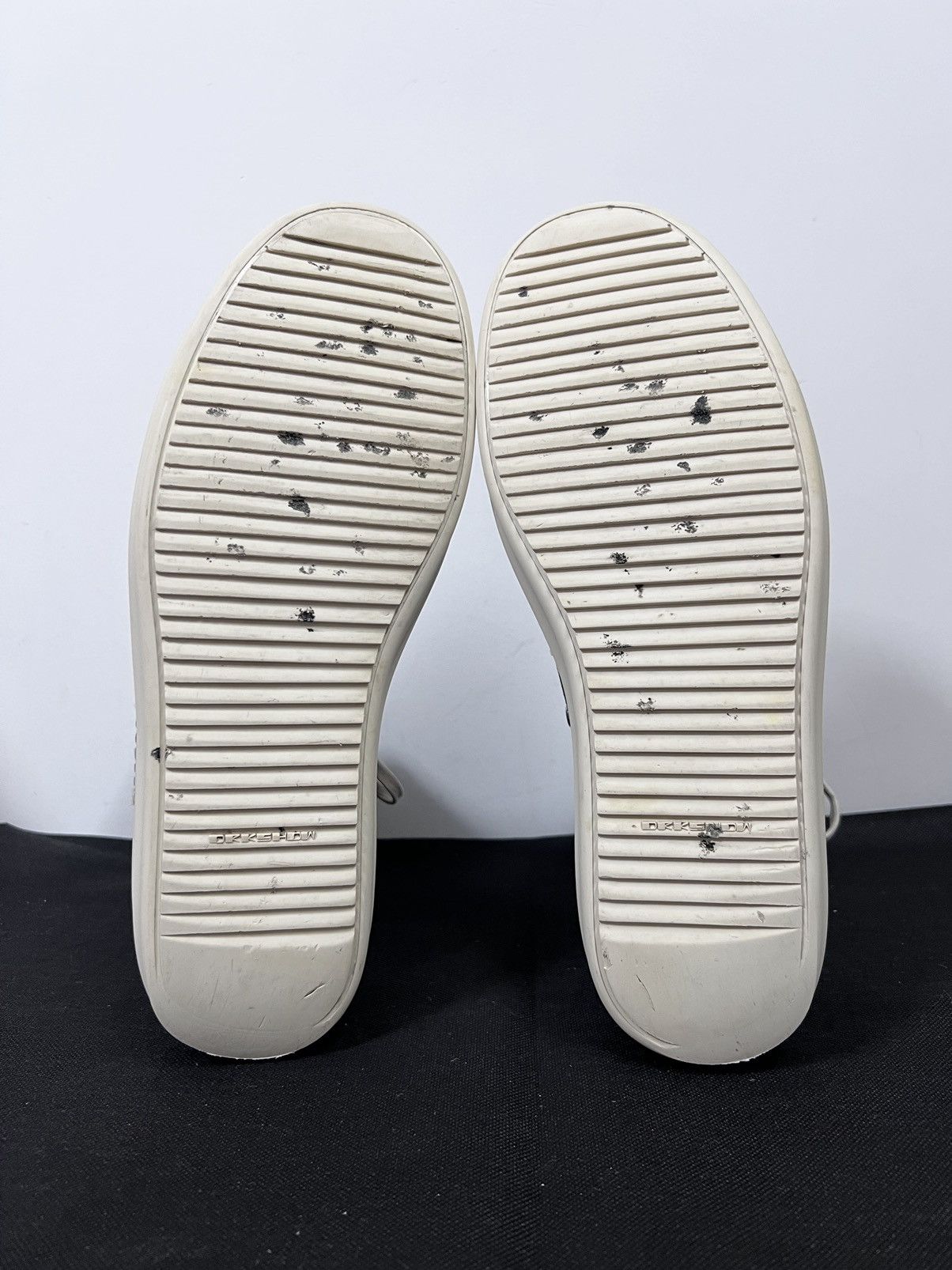Rick Owens Drkshdw Rick owens drkshdw ramones high top sneakers sz 45 Size US 12 / EU 45 - 9 Thumbnail