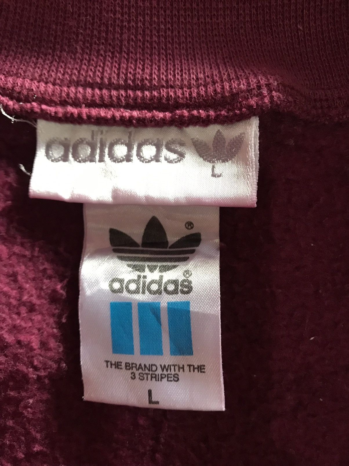 Adidas Adidas sweatshirt size L Size US L / EU 52-54 / 3 - 3 Thumbnail