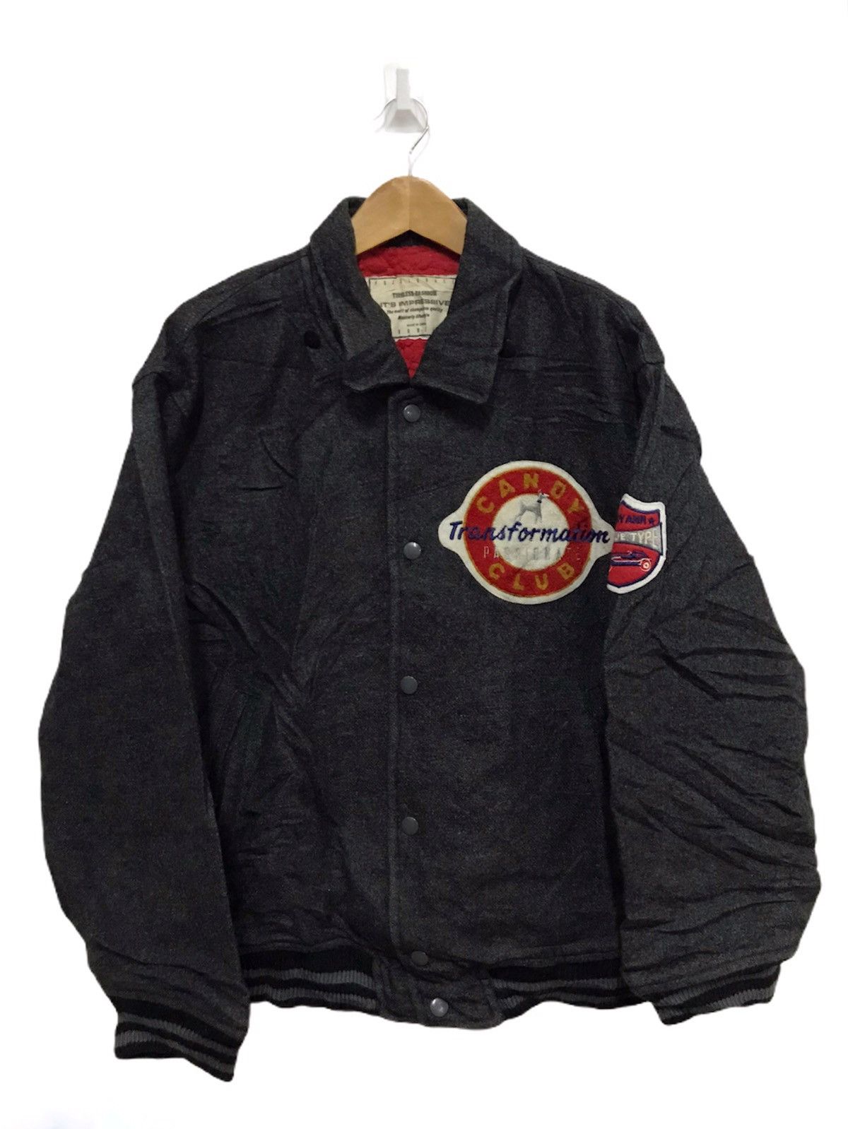 Vintage Johnweery wool Varsity jacket Size US L / EU 52-54 / 3 - 4 Thumbnail
