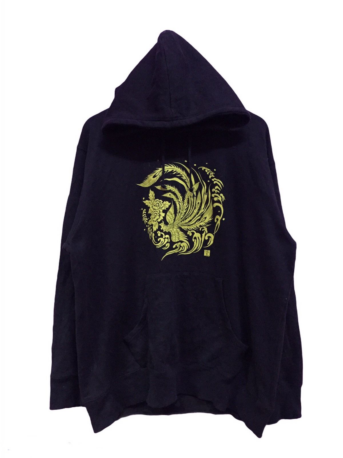 Japanese Brand Last Drop Birds Sukajan Traditional Hoodies Size 3L Size US L / EU 52-54 / 3 - 1 Thumbnail