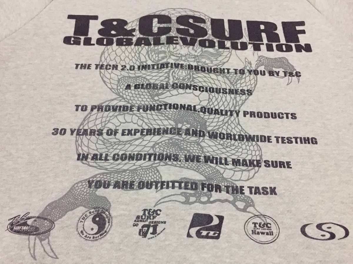 Vintage Last Drop T & C Global Evolution Dragon Hoodies Size M Size US M / EU 48-50 / 2 - 3 Thumbnail