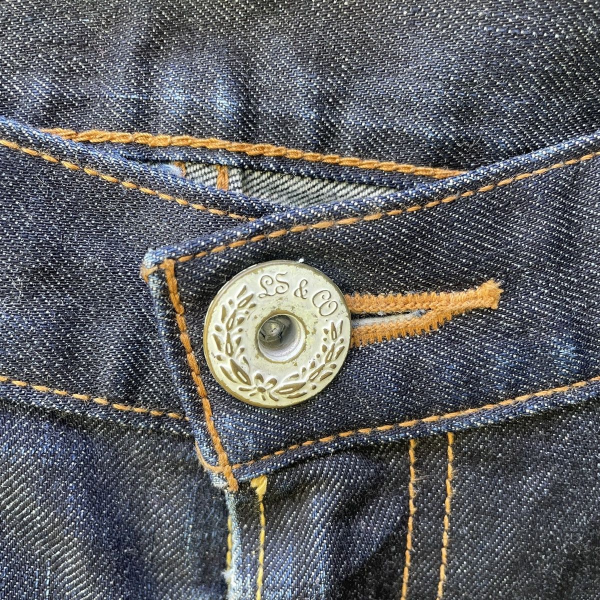 Levi's × Levi's Vintage Clothing Vintage Levi’s 503 Strauss & Co Distressed Denim Jeans Pants Size US 35 - 6 Thumbnail