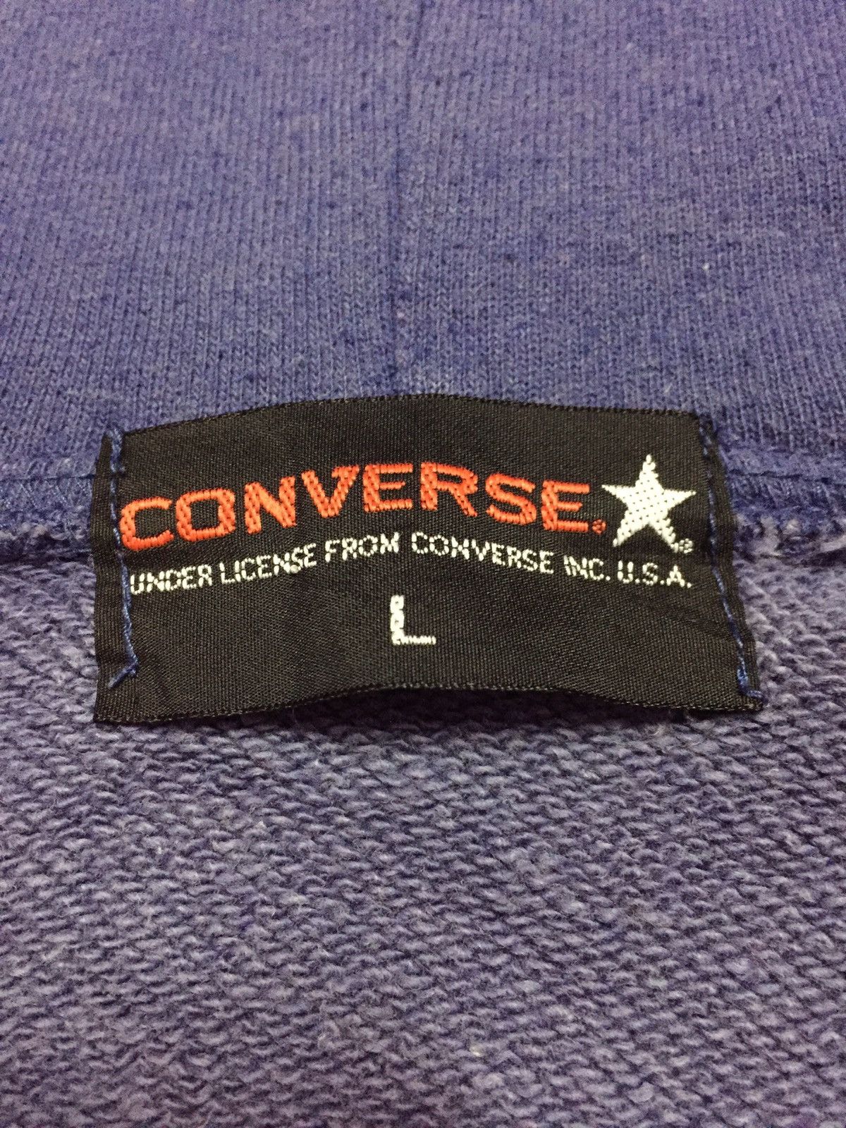 Converse Last Drop Vintage Converse All Star Hoodies Size L Size US L / EU 52-54 / 3 - 4 Thumbnail