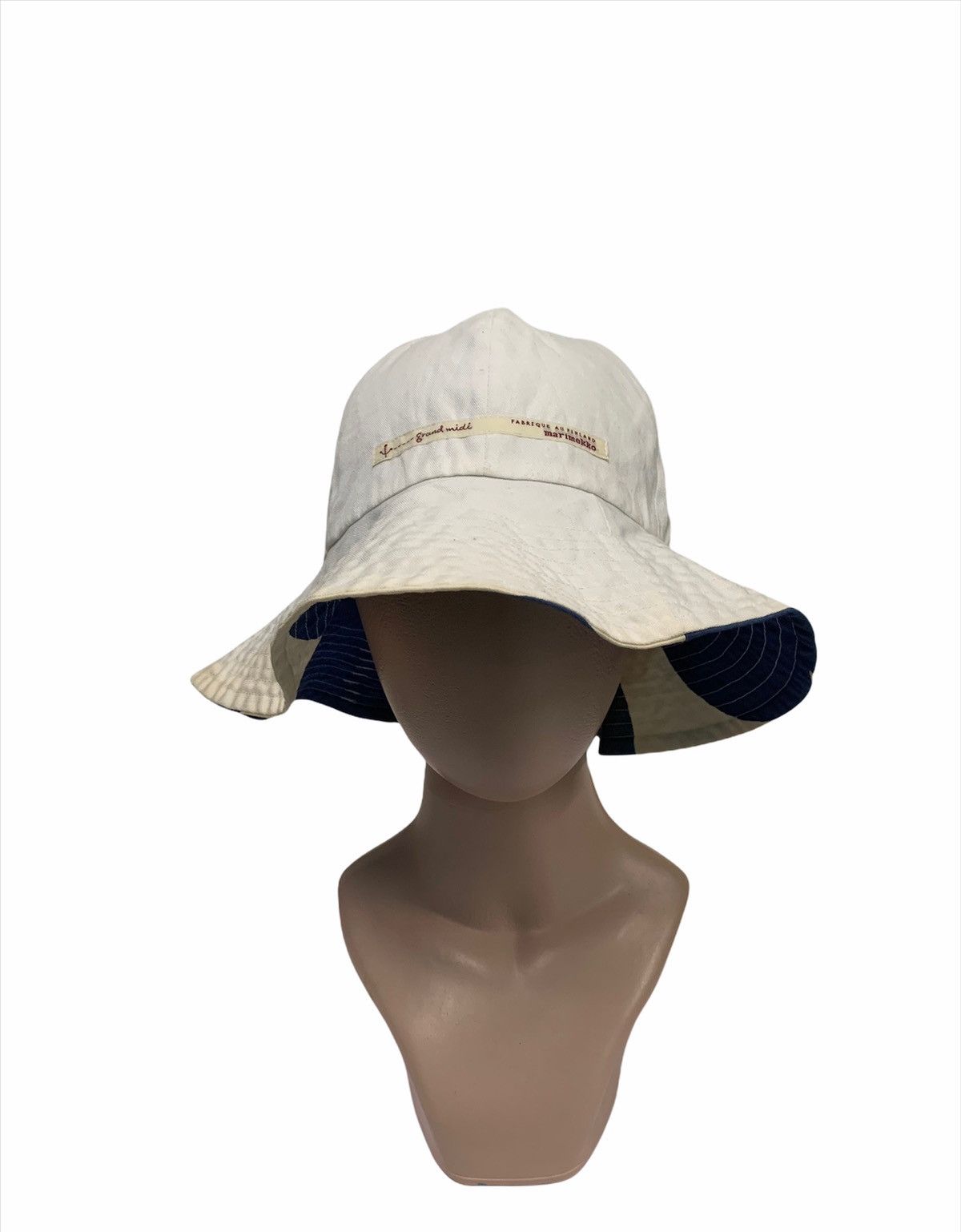 Japanese Brand 🖤 Marimekko Multicolor Reversible Bucket Hat Size ONE SIZE - 4 Thumbnail