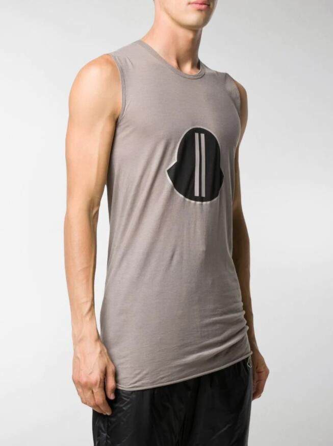 Moncler × Rick Owens BNWT AW20 RICK OWENS x MONCLER LOGO PRINT TANK TOP S Size US S / EU 44-46 / 1 - 1 Thumbnail