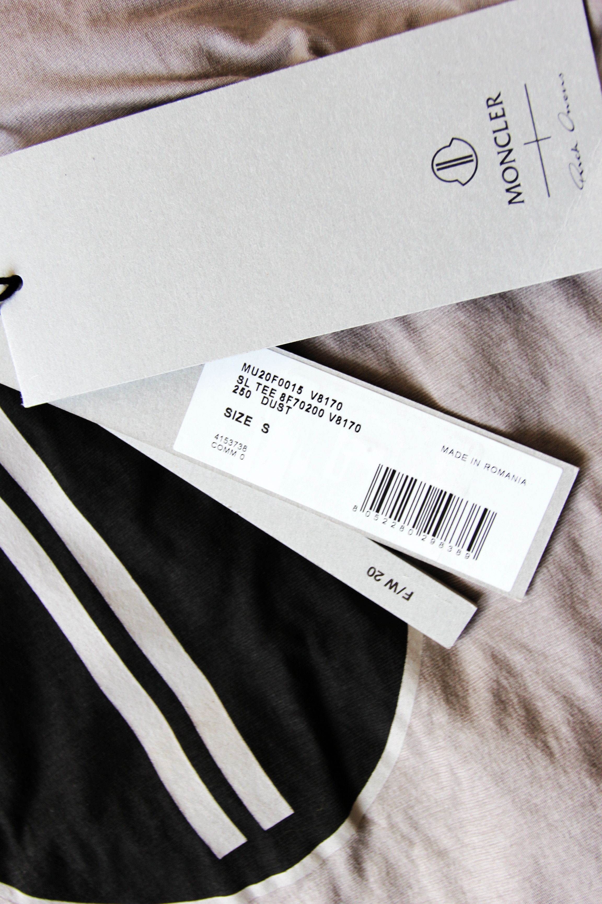 Moncler × Rick Owens BNWT AW20 RICK OWENS x MONCLER LOGO PRINT TANK TOP S Size US S / EU 44-46 / 1 - 8 Thumbnail