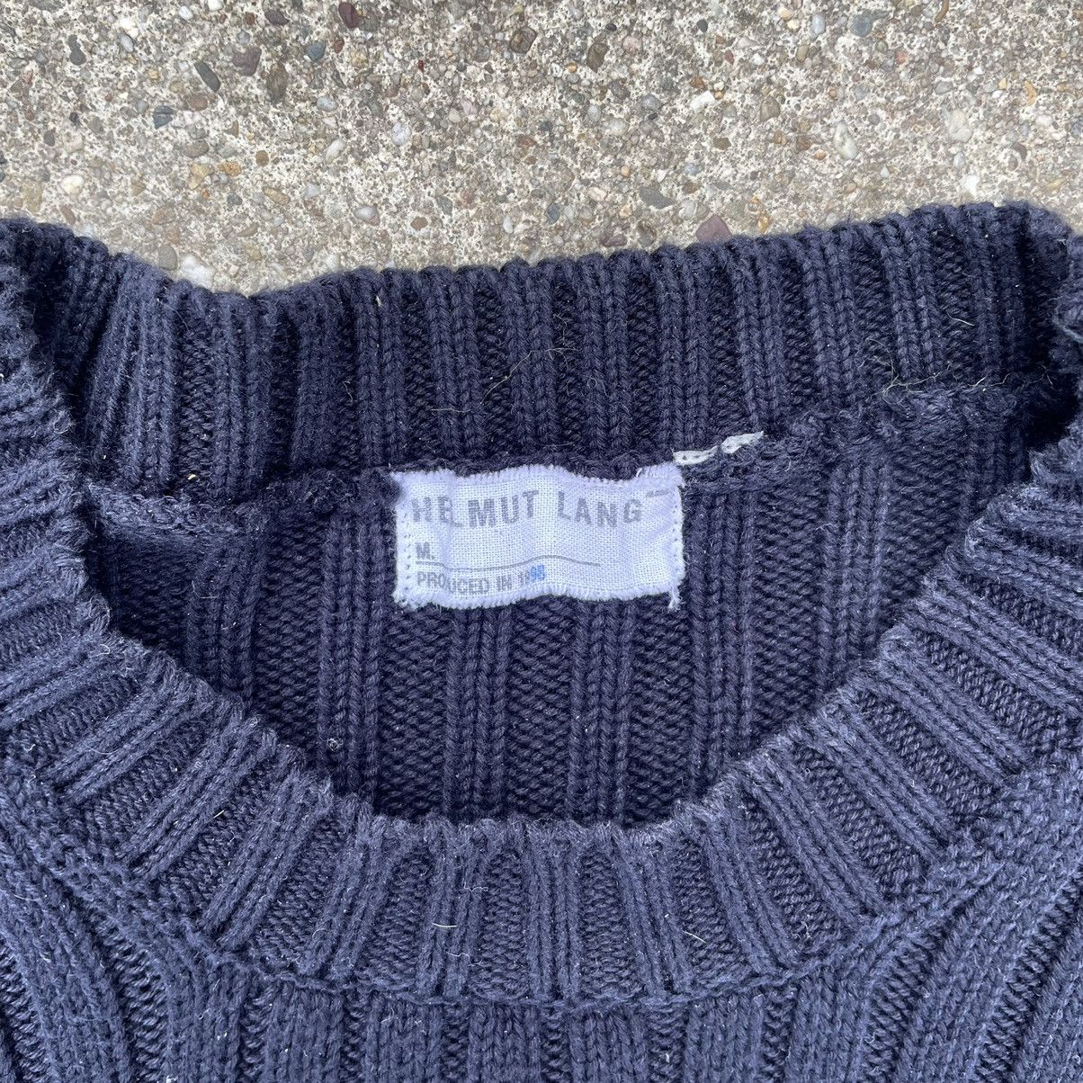 Helmut Lang 1998 Ribbed Sweater Size US XS / EU 42 / 0 - 2 Thumbnail