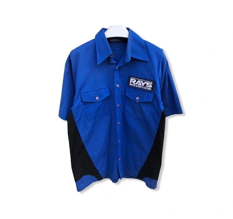 Sports Specialties Vintage Esparco Motorsport Button Up Shirt Size US L / EU 52-54 / 3 - 1 Thumbnail