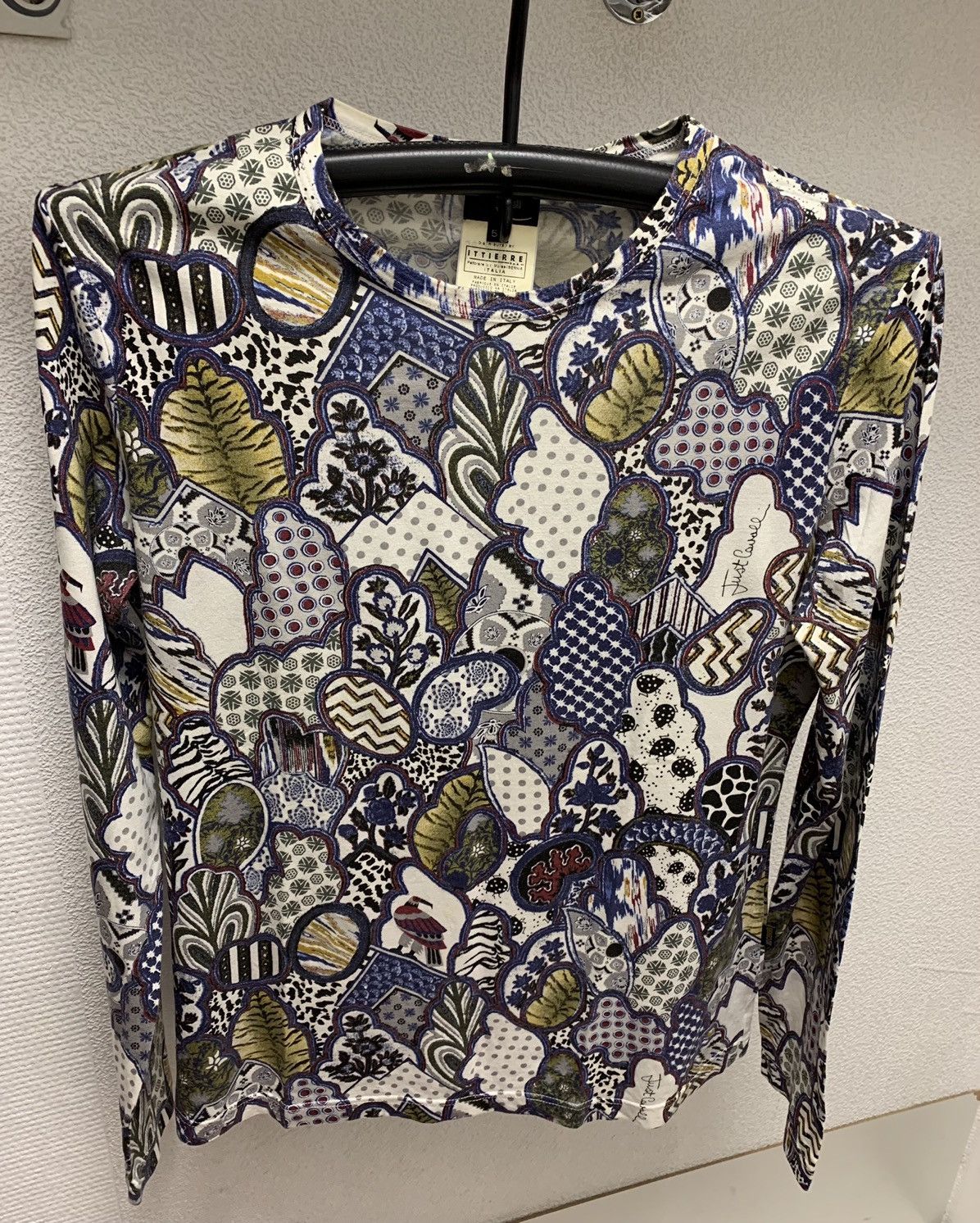Just Cavalli Just Cavalli fullprint longsleeve S-M size 52 Size US M / EU 48-50 / 2 - 1 Thumbnail