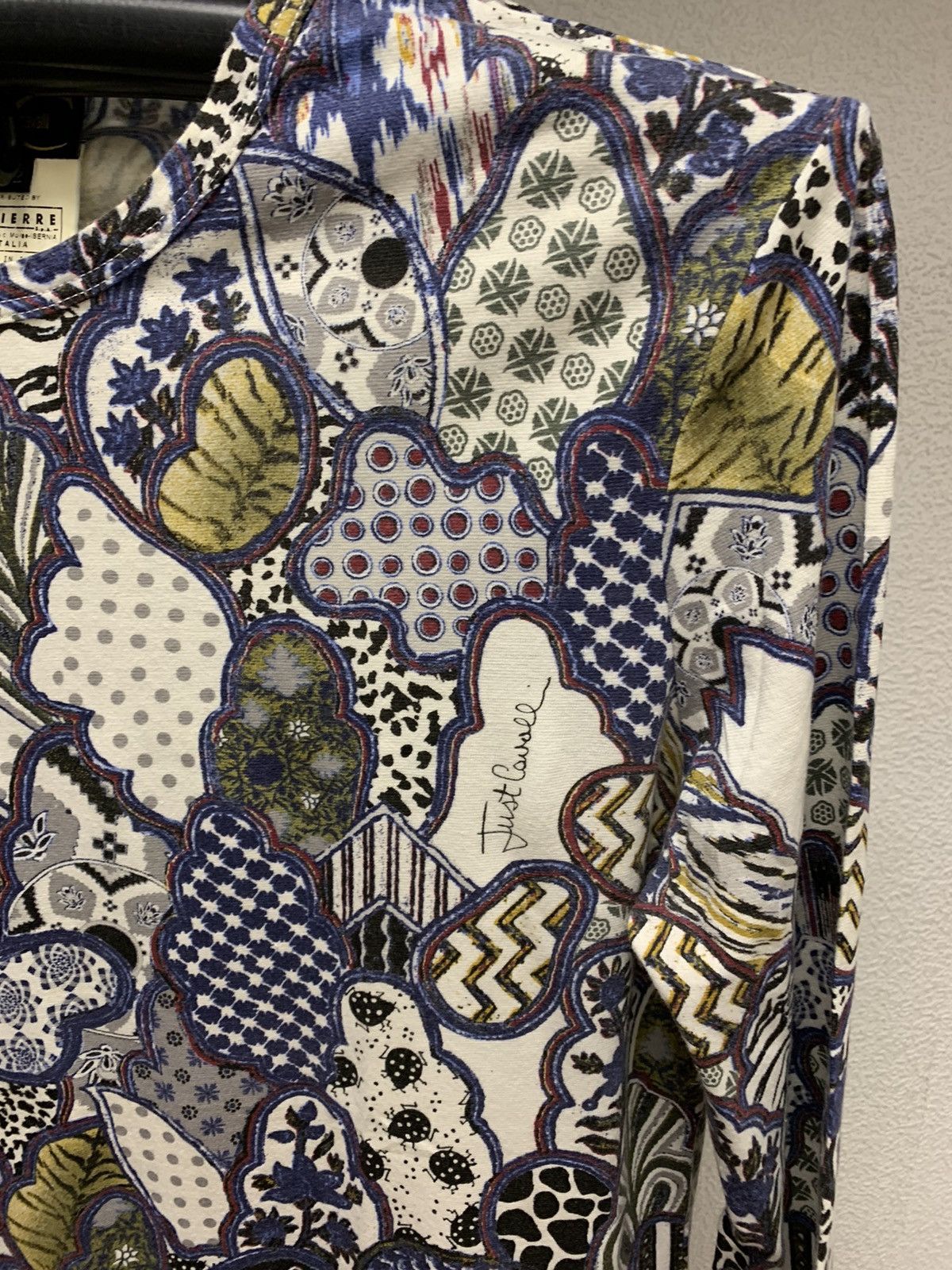 Just Cavalli Just Cavalli fullprint longsleeve S-M size 52 Size US M / EU 48-50 / 2 - 3 Thumbnail