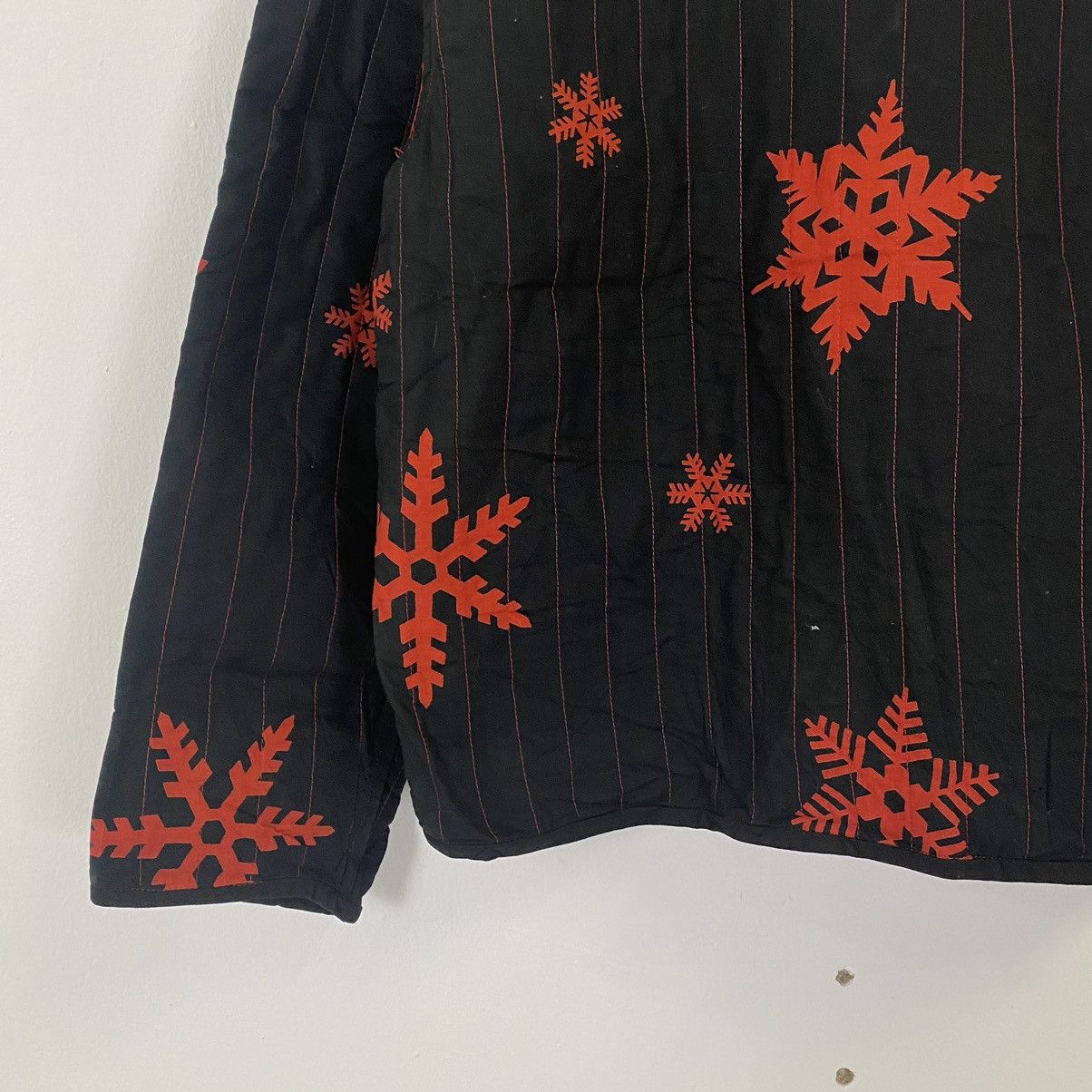Issey Miyake Vintage Issey Miyake Snow Flake Motive Button Ups Jacket Size US M / EU 48-50 / 2 - 7 Thumbnail