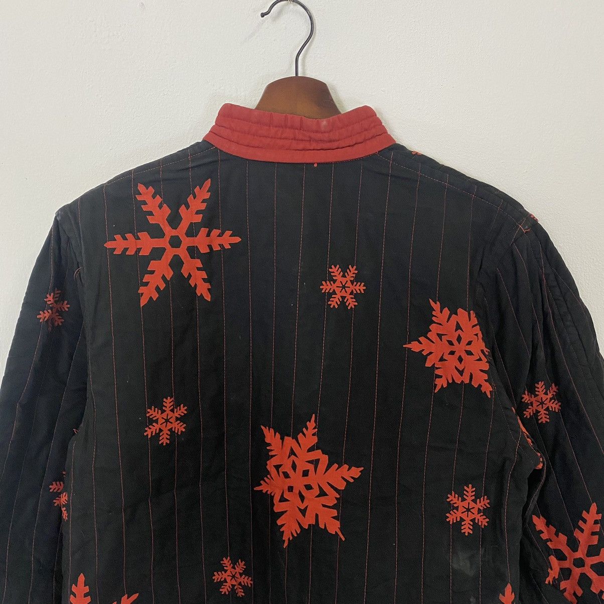 Issey Miyake Vintage Issey Miyake Snow Flake Motive Button Ups Jacket Size US M / EU 48-50 / 2 - 9 Thumbnail