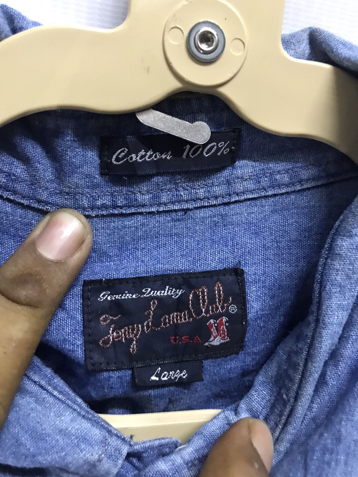 Tony Lama × Vintage Vintage tony lama club button up Size US L / EU 52-54 / 3 - 3 Thumbnail