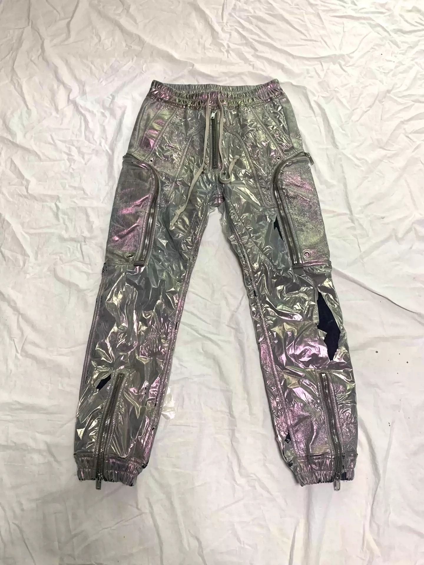 Rick Owens Rick Owens 20SS show zip pants Size US 32 / EU 48 - 1 Thumbnail