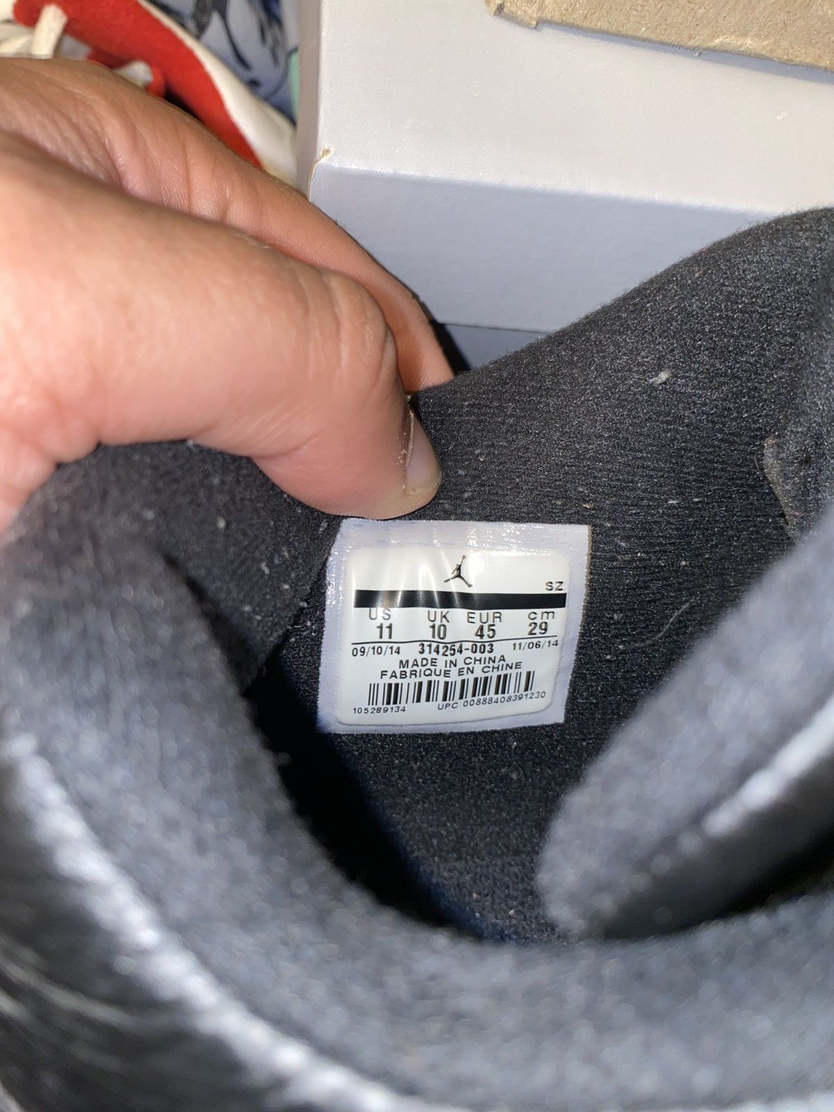 Nike Air Jordan 4 Retro LS 2015 Oreo 2015 Size US 11 / EU 44 - 8 Thumbnail
